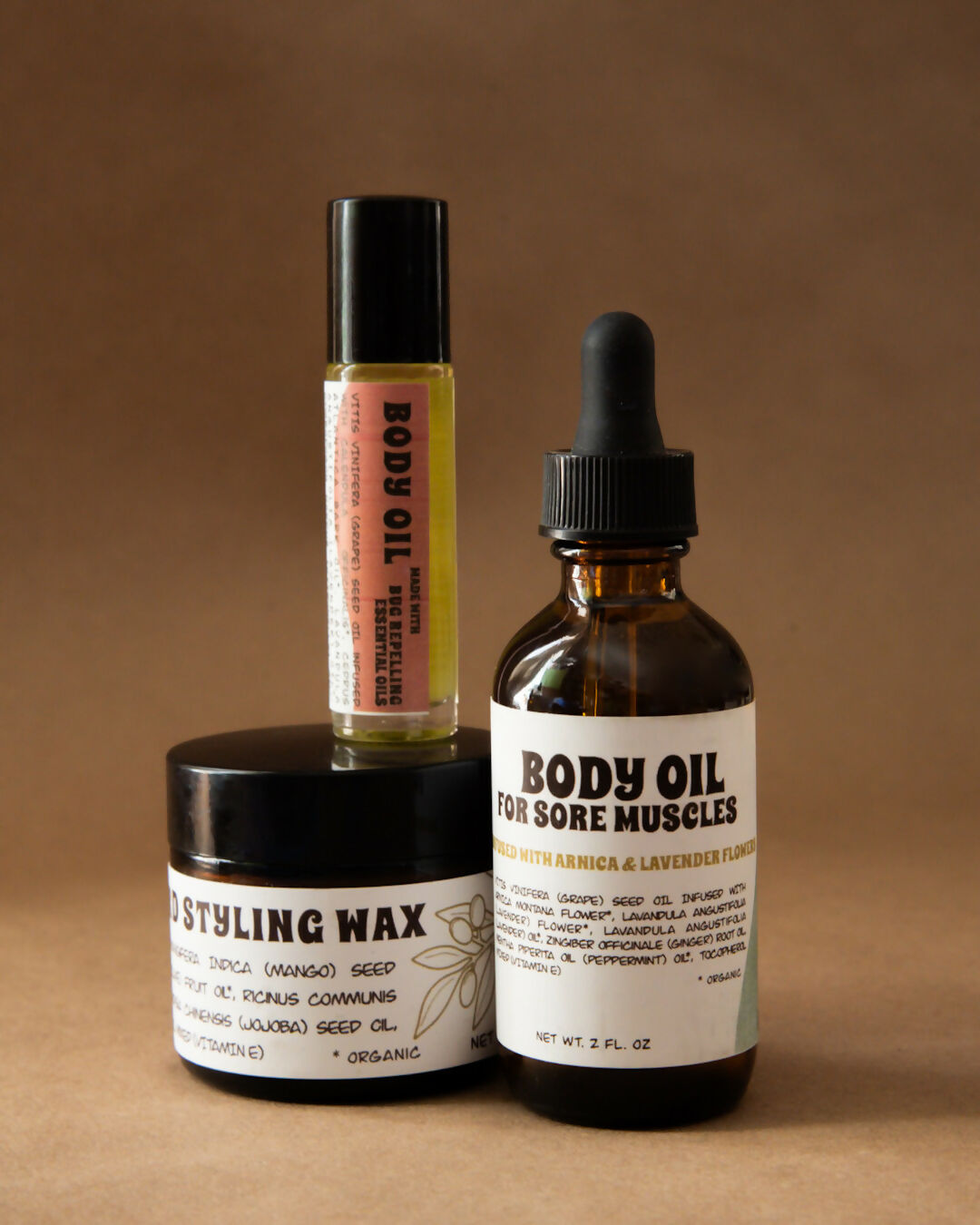 Body Oil for Sore Muscles