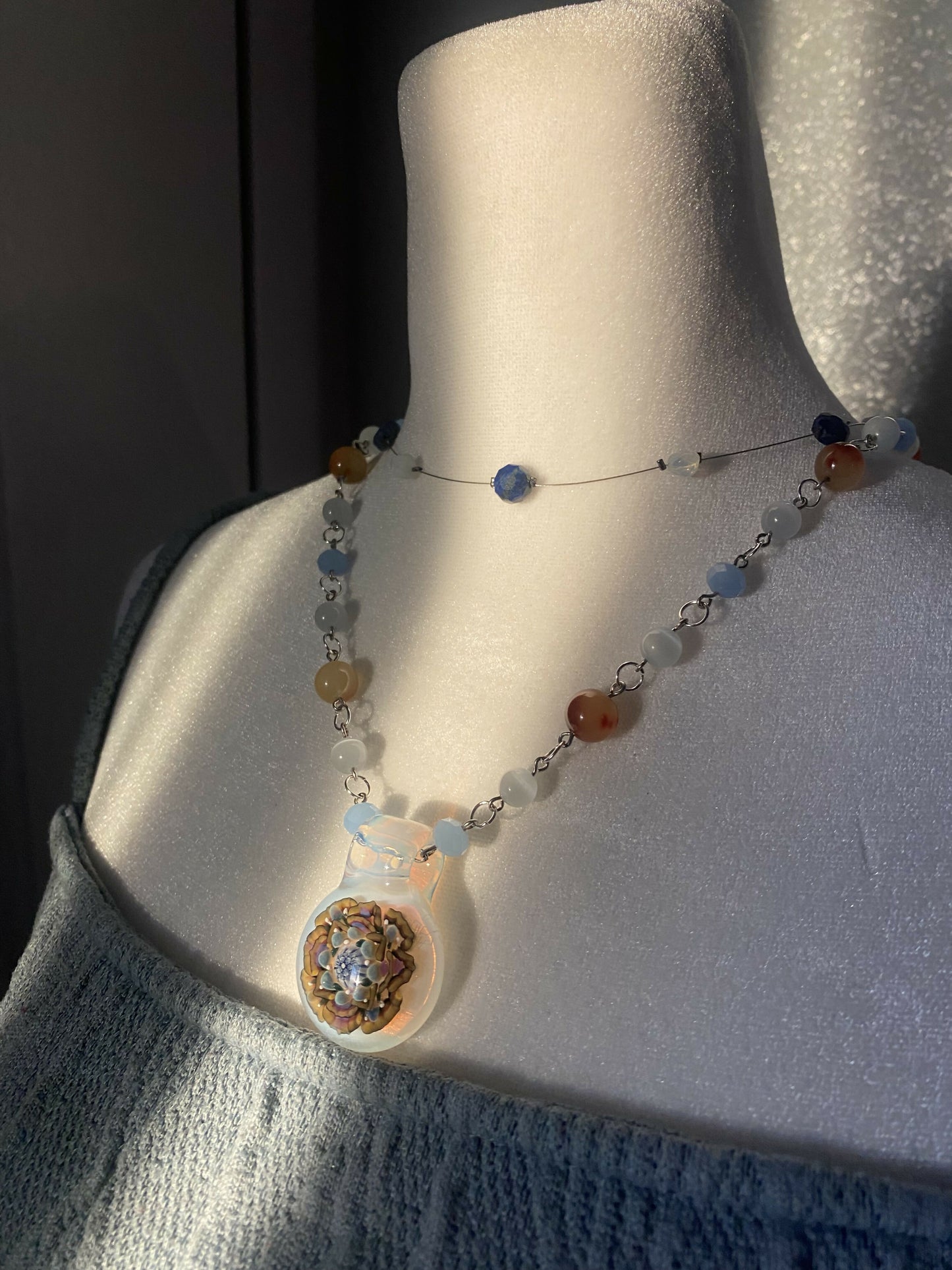 Celestialtings x conversion glass necklace