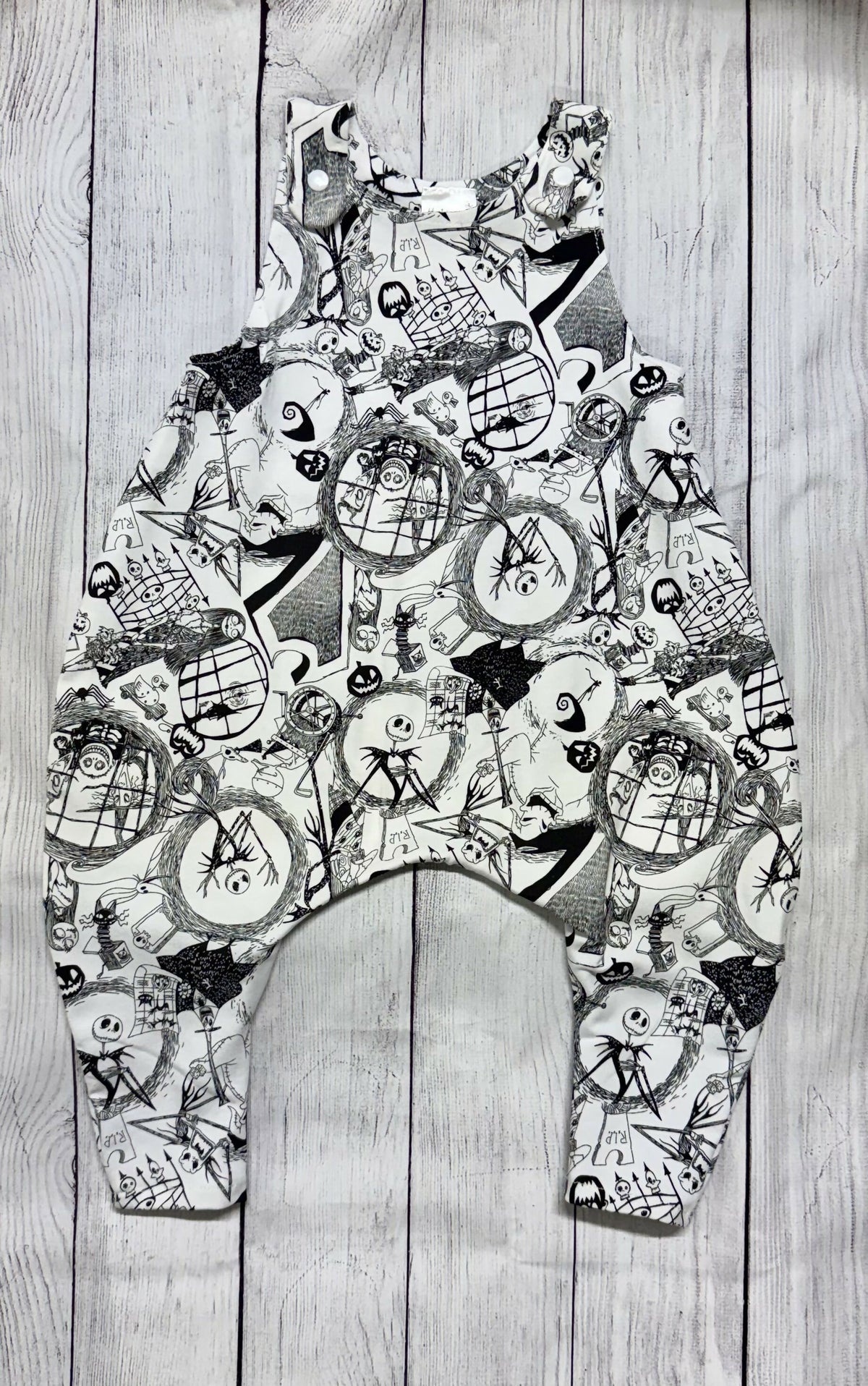 Nightmare before Christmas romper 9 months