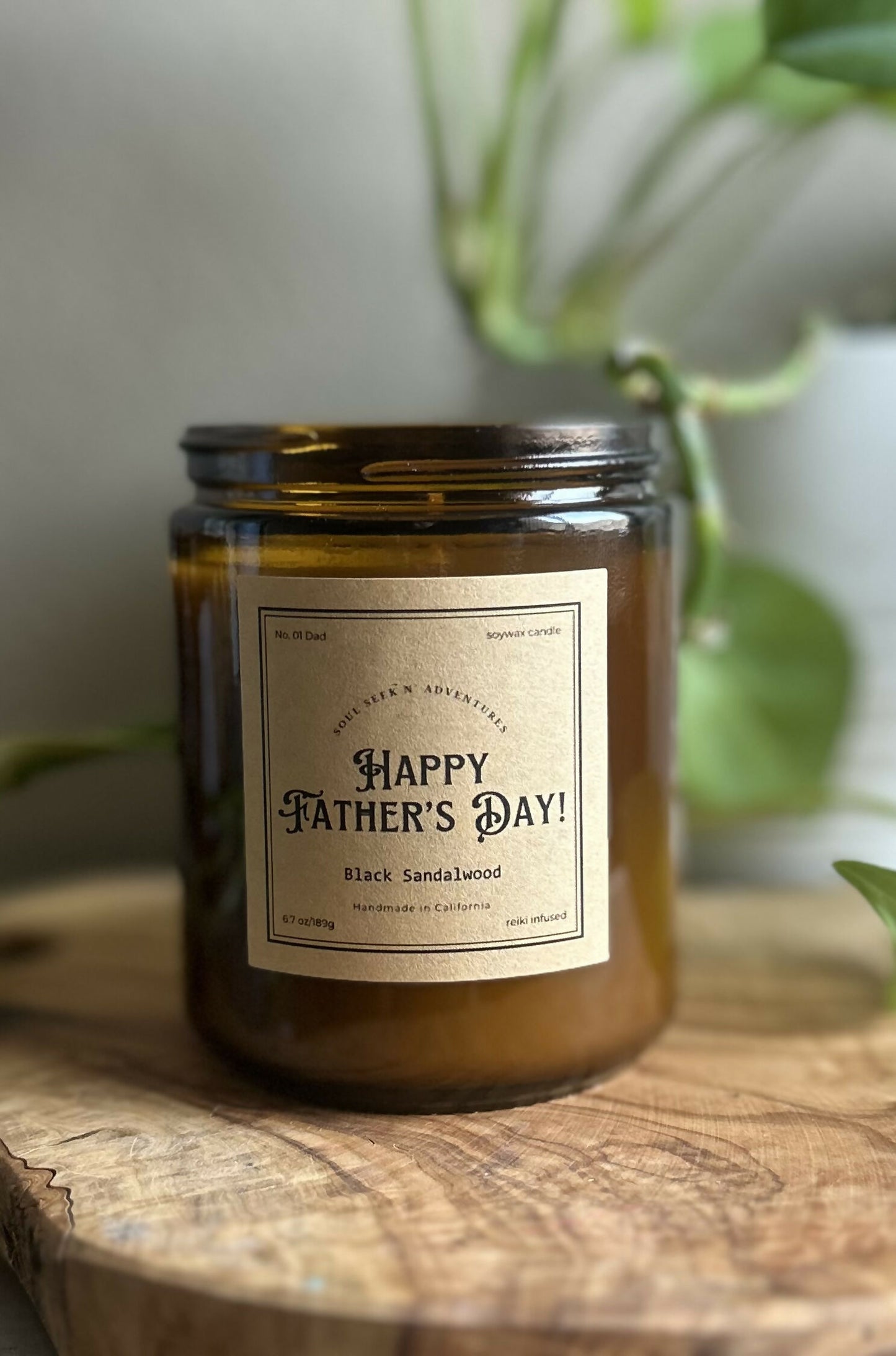 Fathers Day Candle
