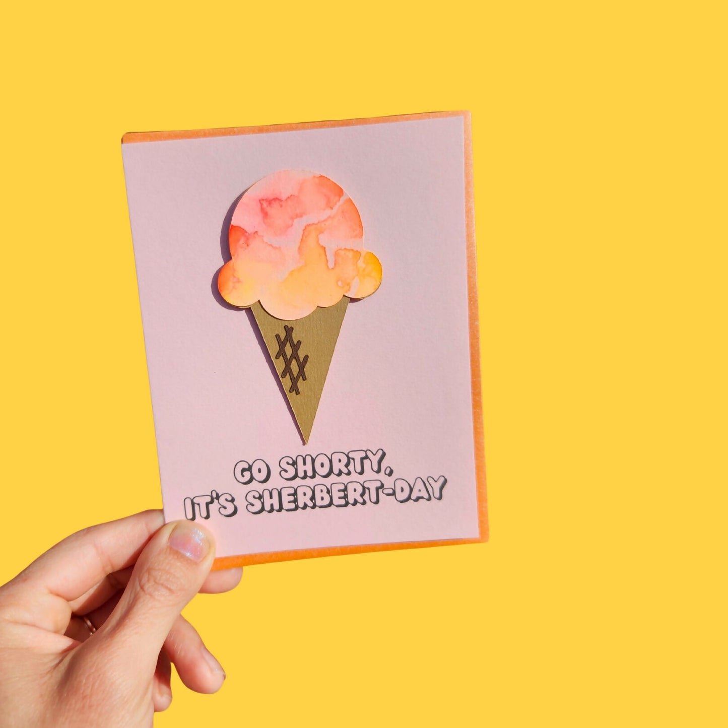 Go Shorty Handmade Card