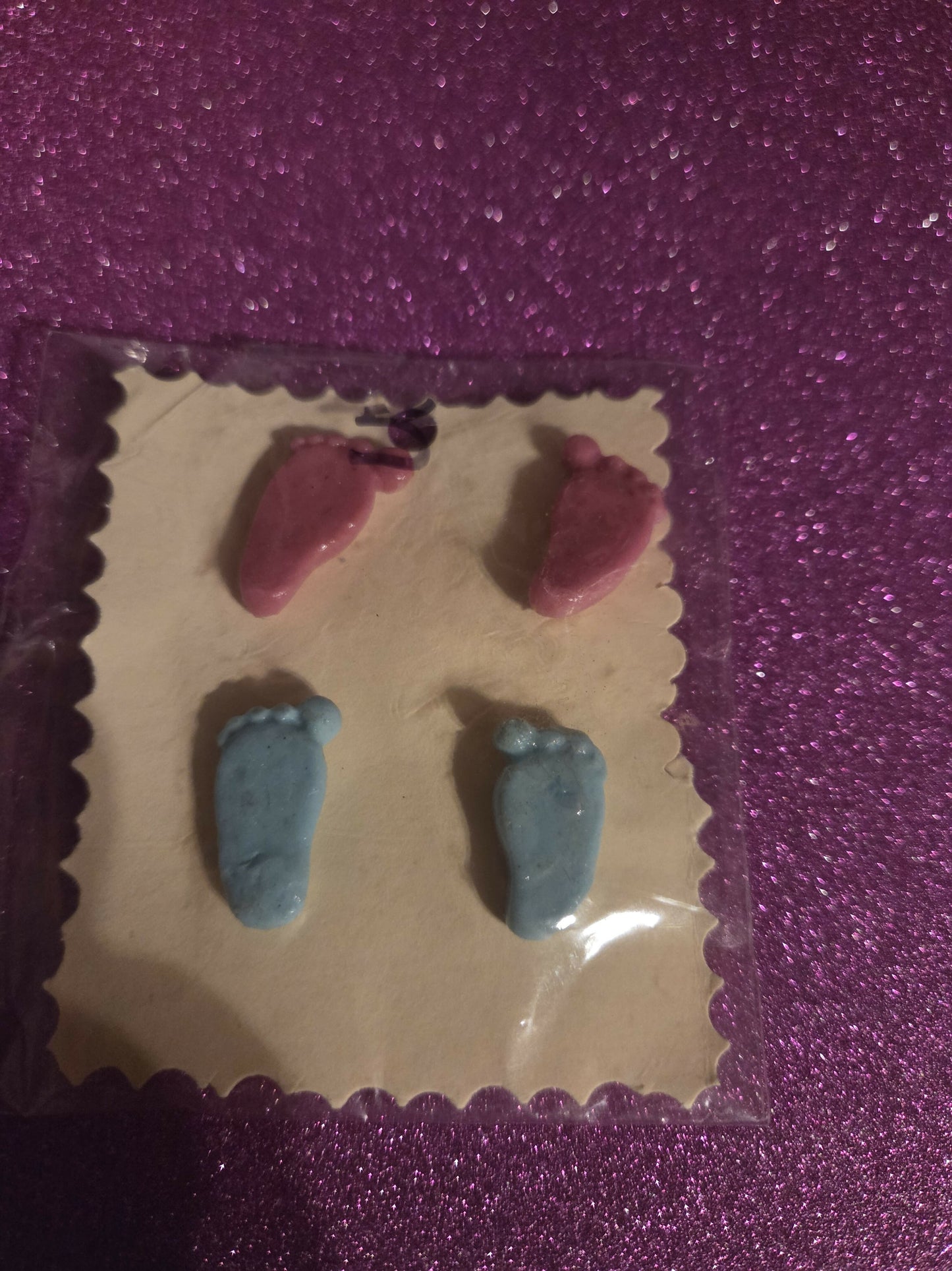 Aretes poste pie g y b