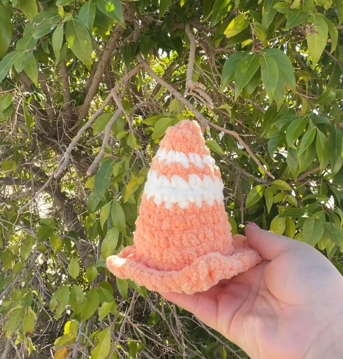 Crochet Traffic cone