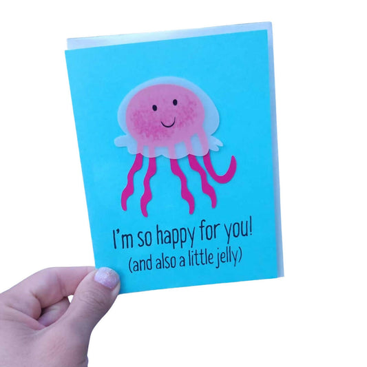 A Little Jelly Congratulations Handmade Card