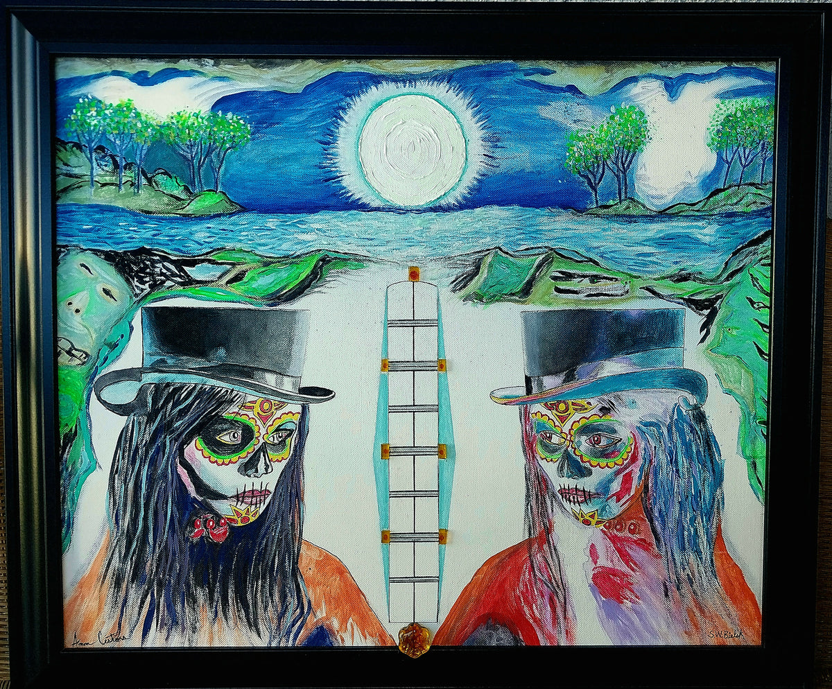 Ann Cestors Hallo and Ween - Art by Steven Bielak 20 x 24