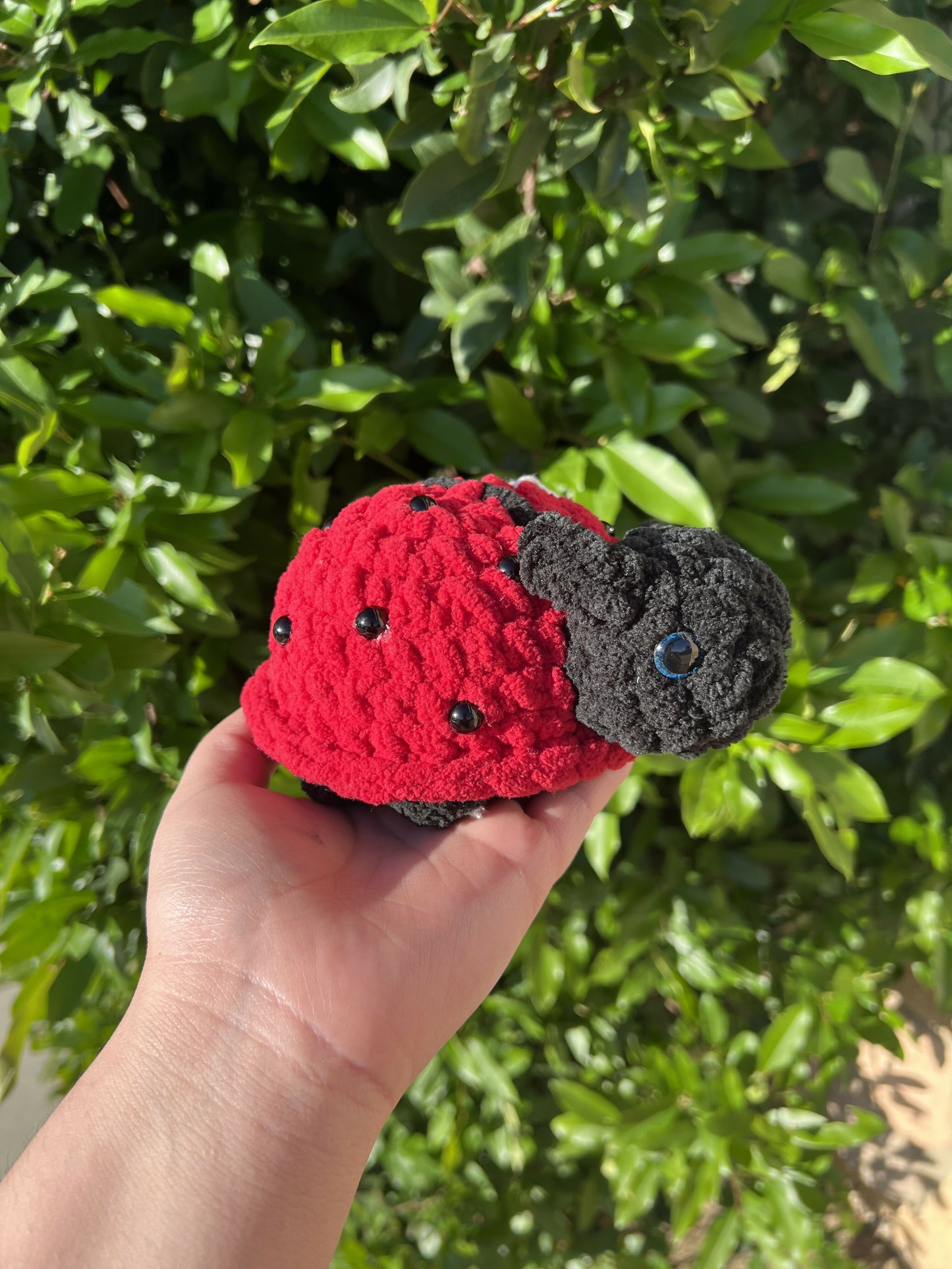 Crochet ladybug