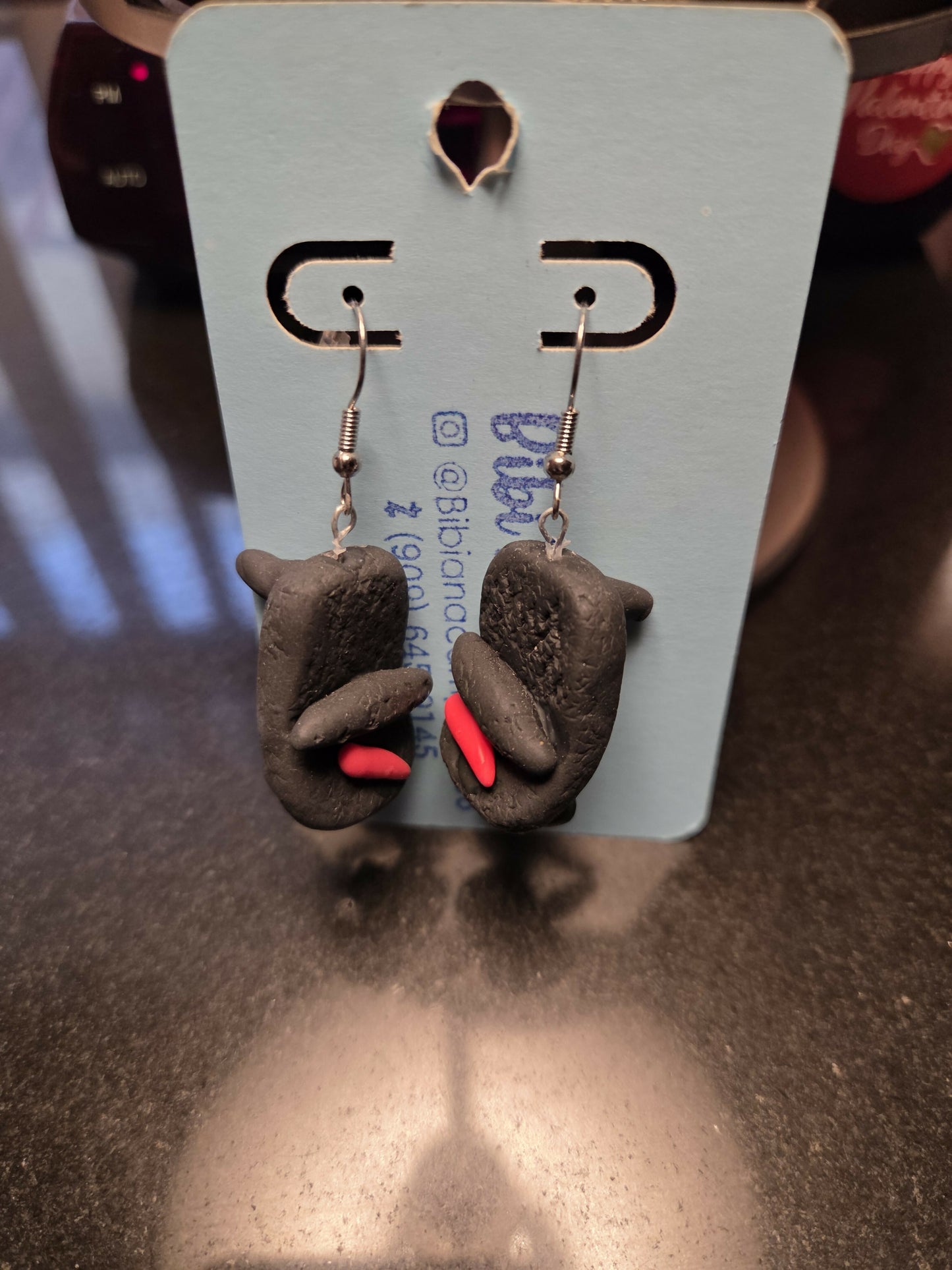 Aretes metate con chile