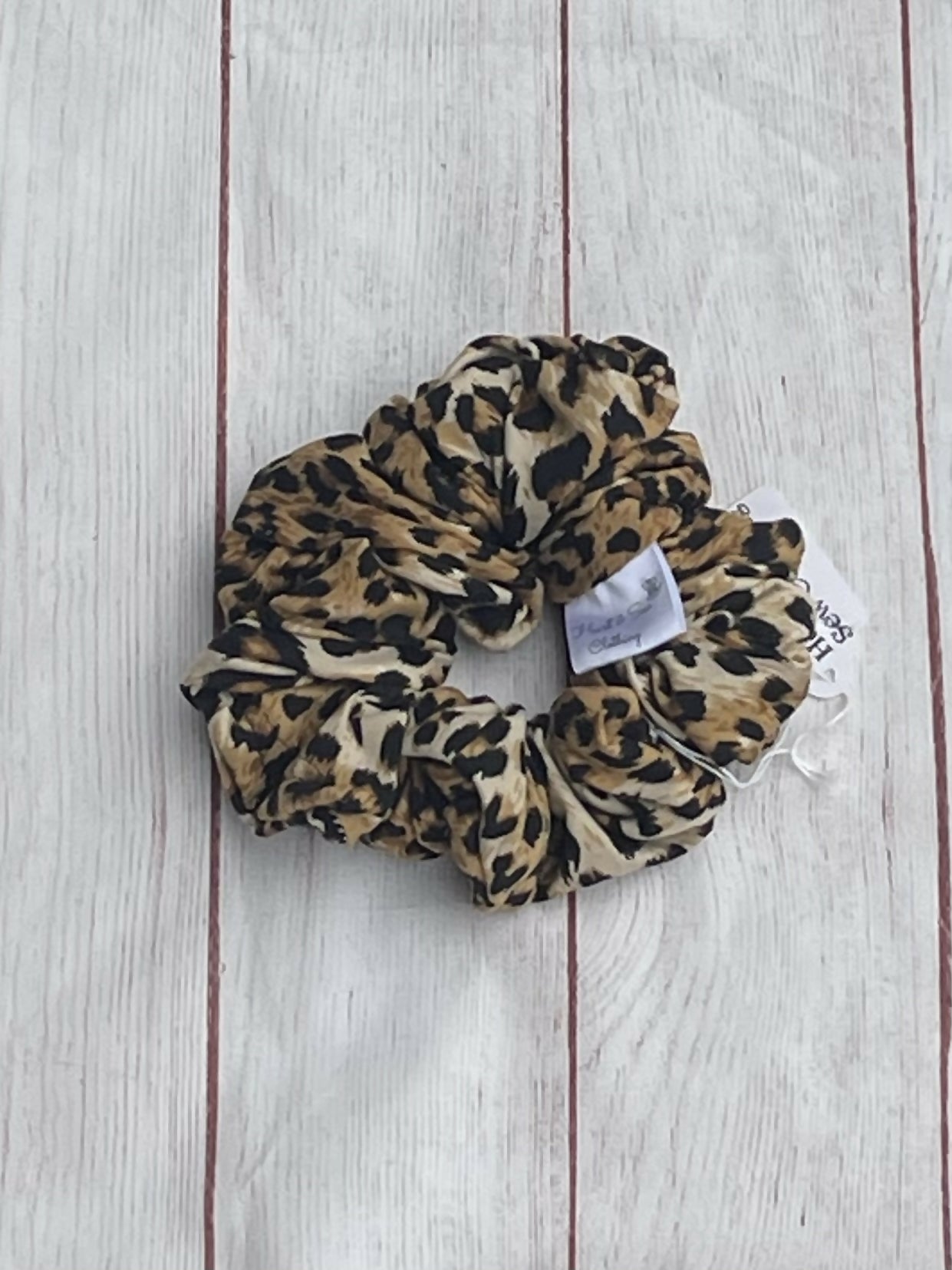 Leopard Scrunchie