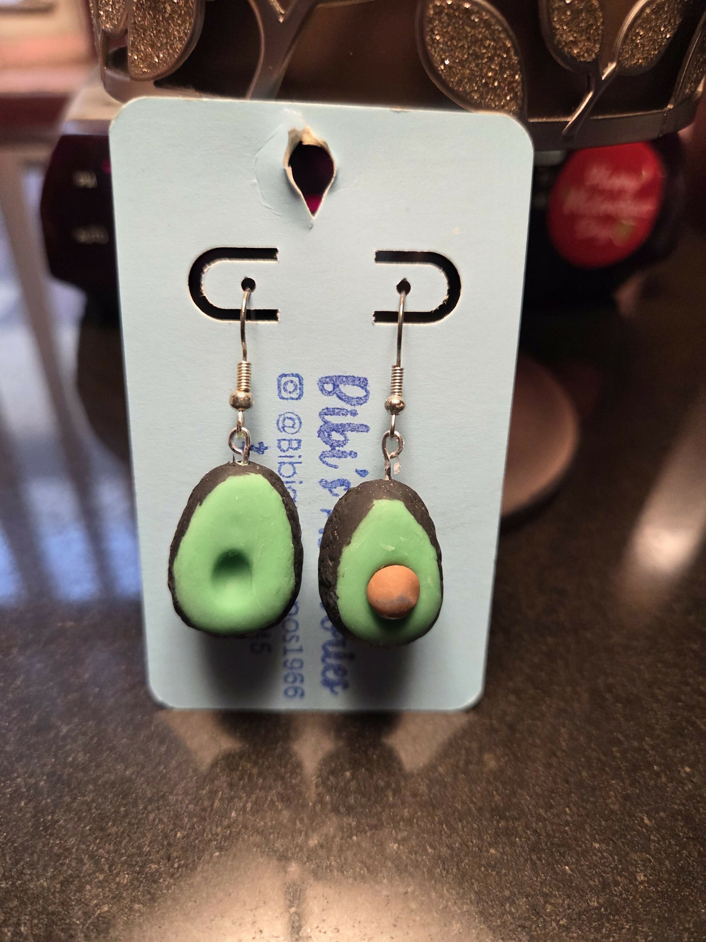 Aretes aguacate