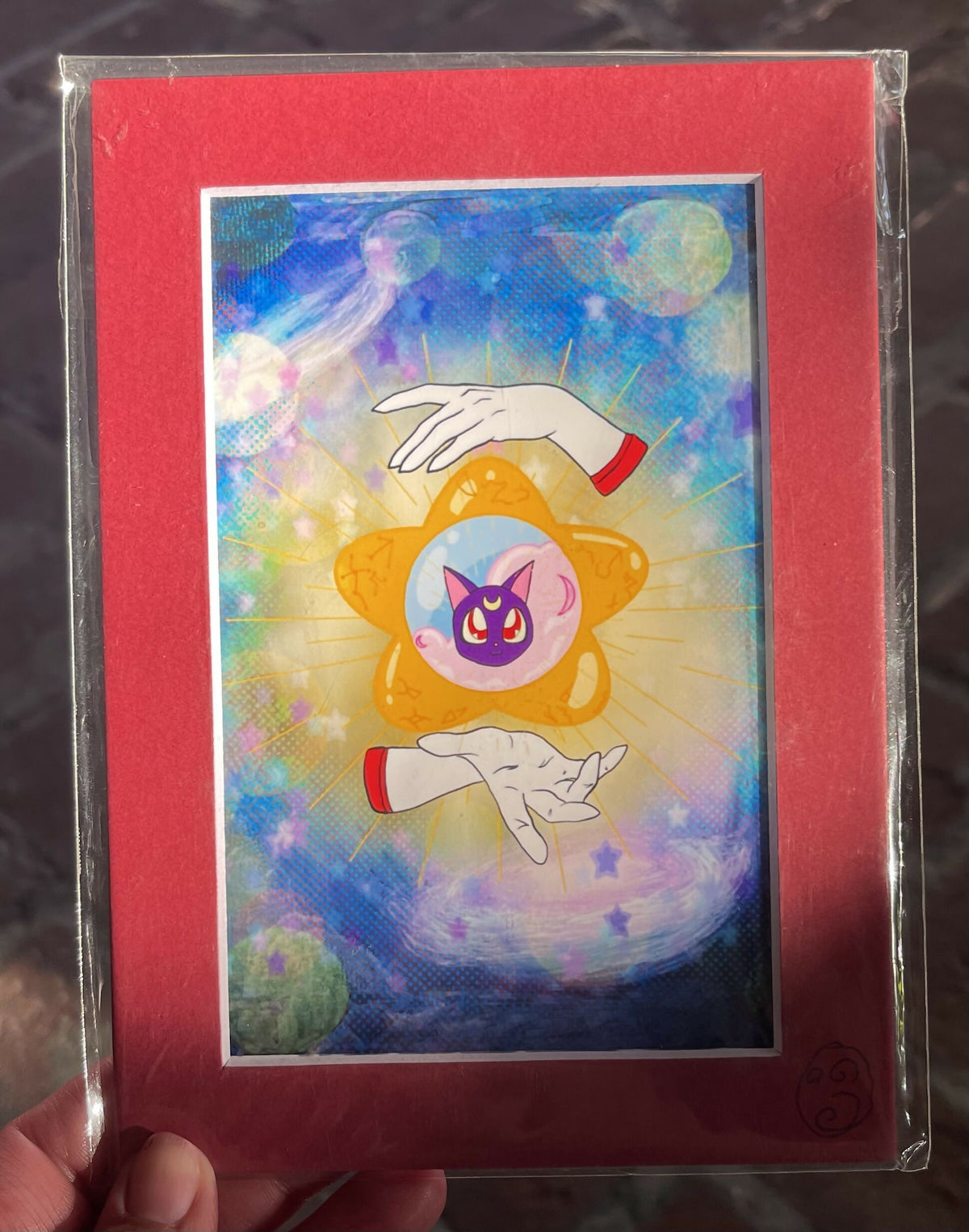 Luna cat music box sailor moon