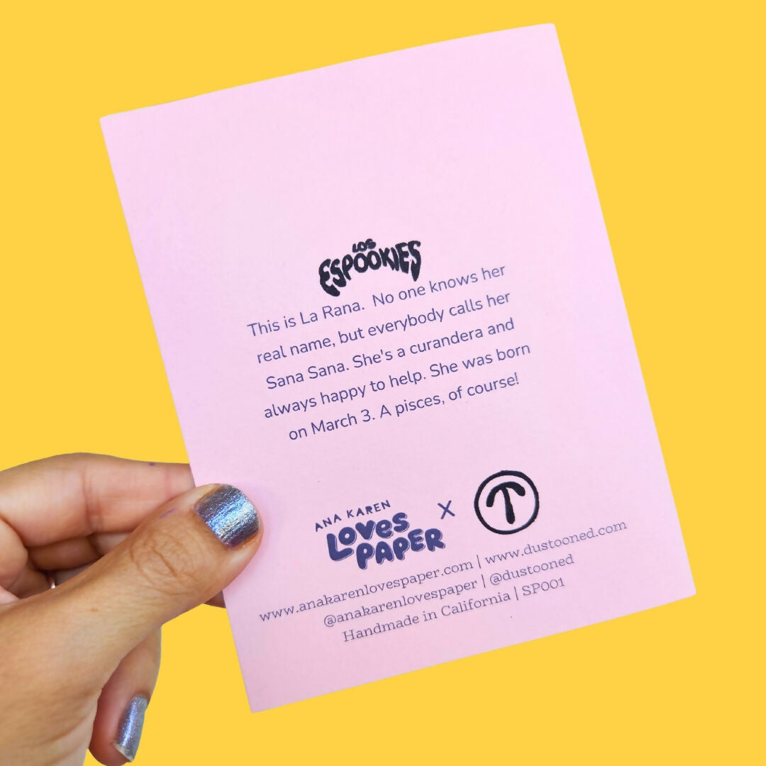 Sana Sana Los Espookies Handmade Card
