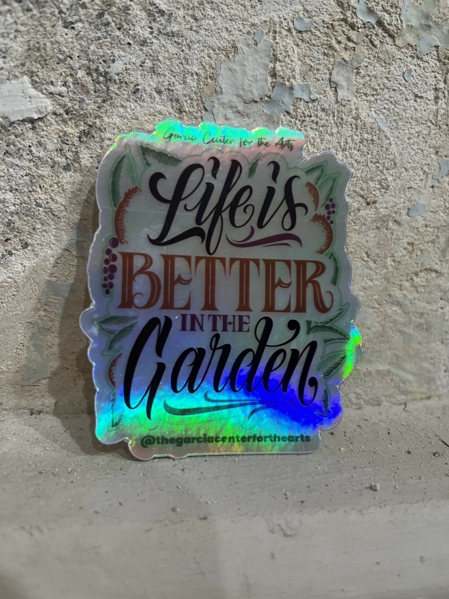 In the Garden Sticker