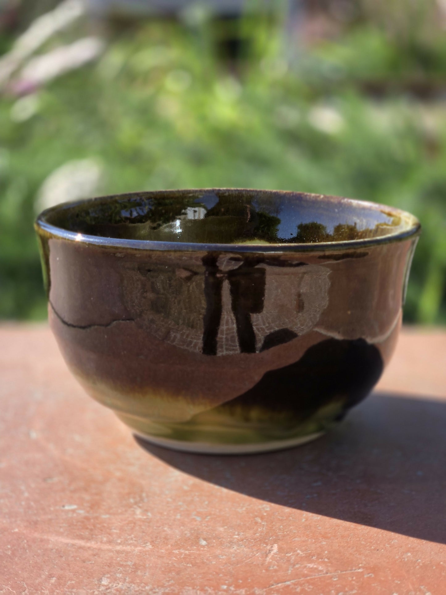 Green and Black Ramen bowl