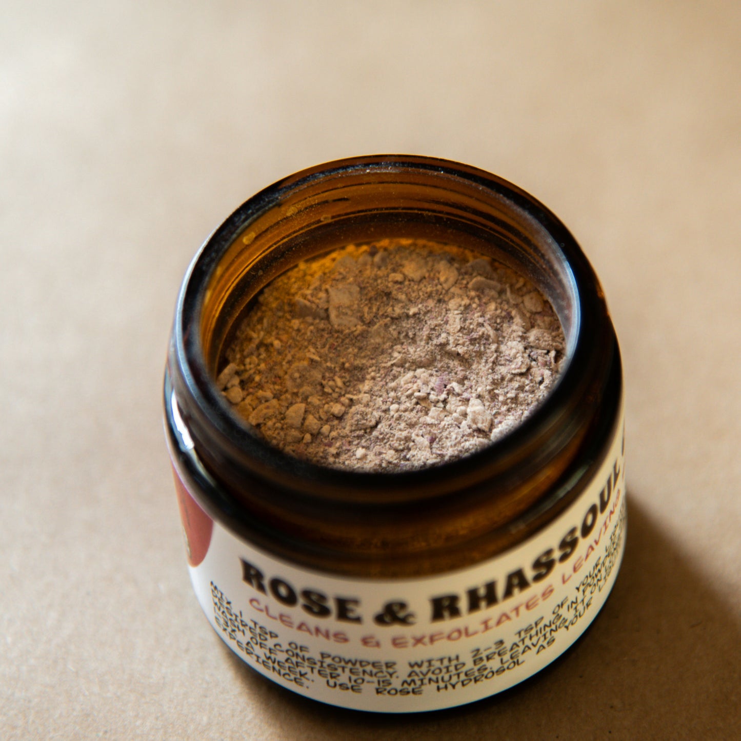 Rose and Rhassoul Clay Mask