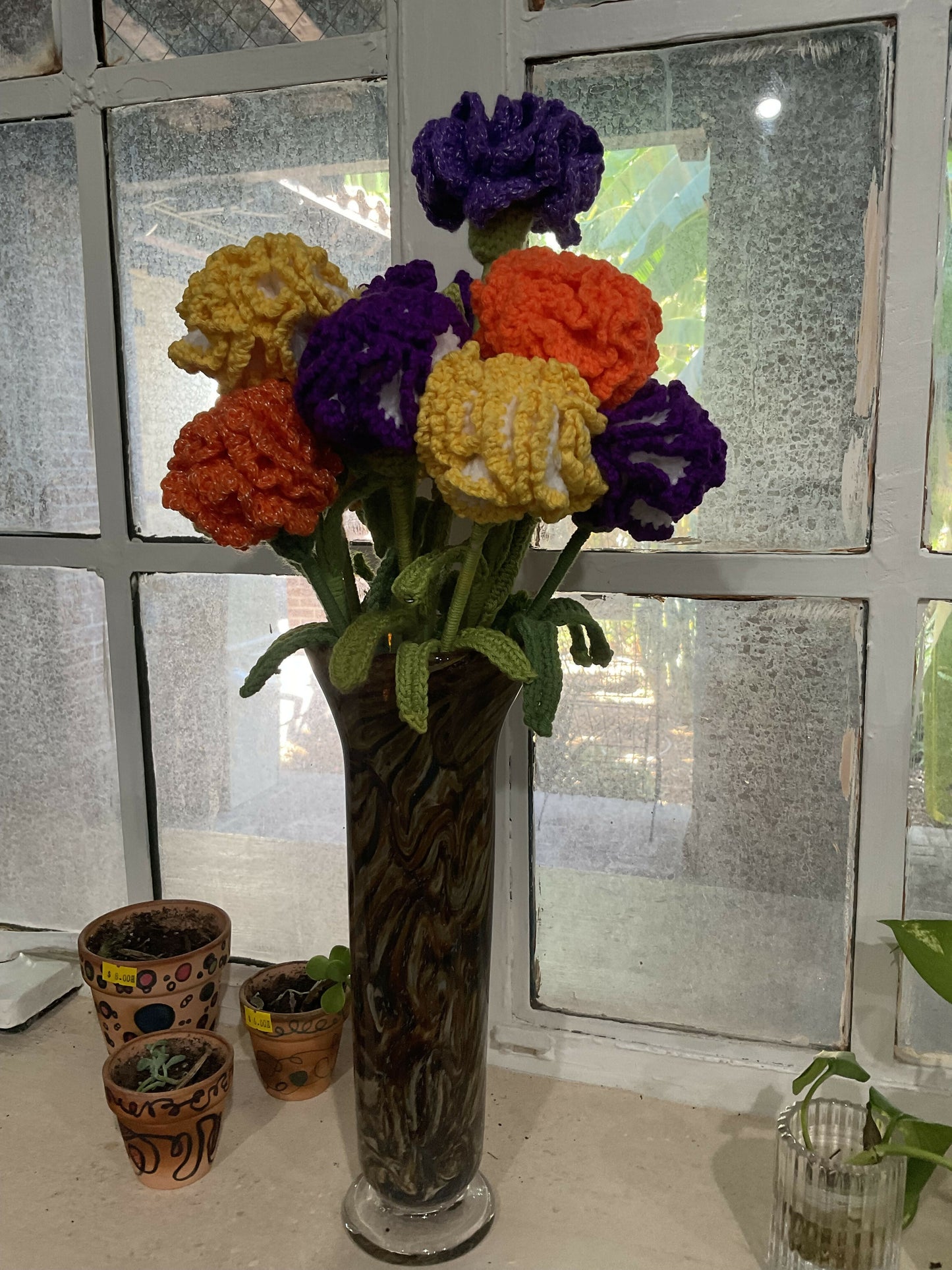 Crochet Carnation Flower