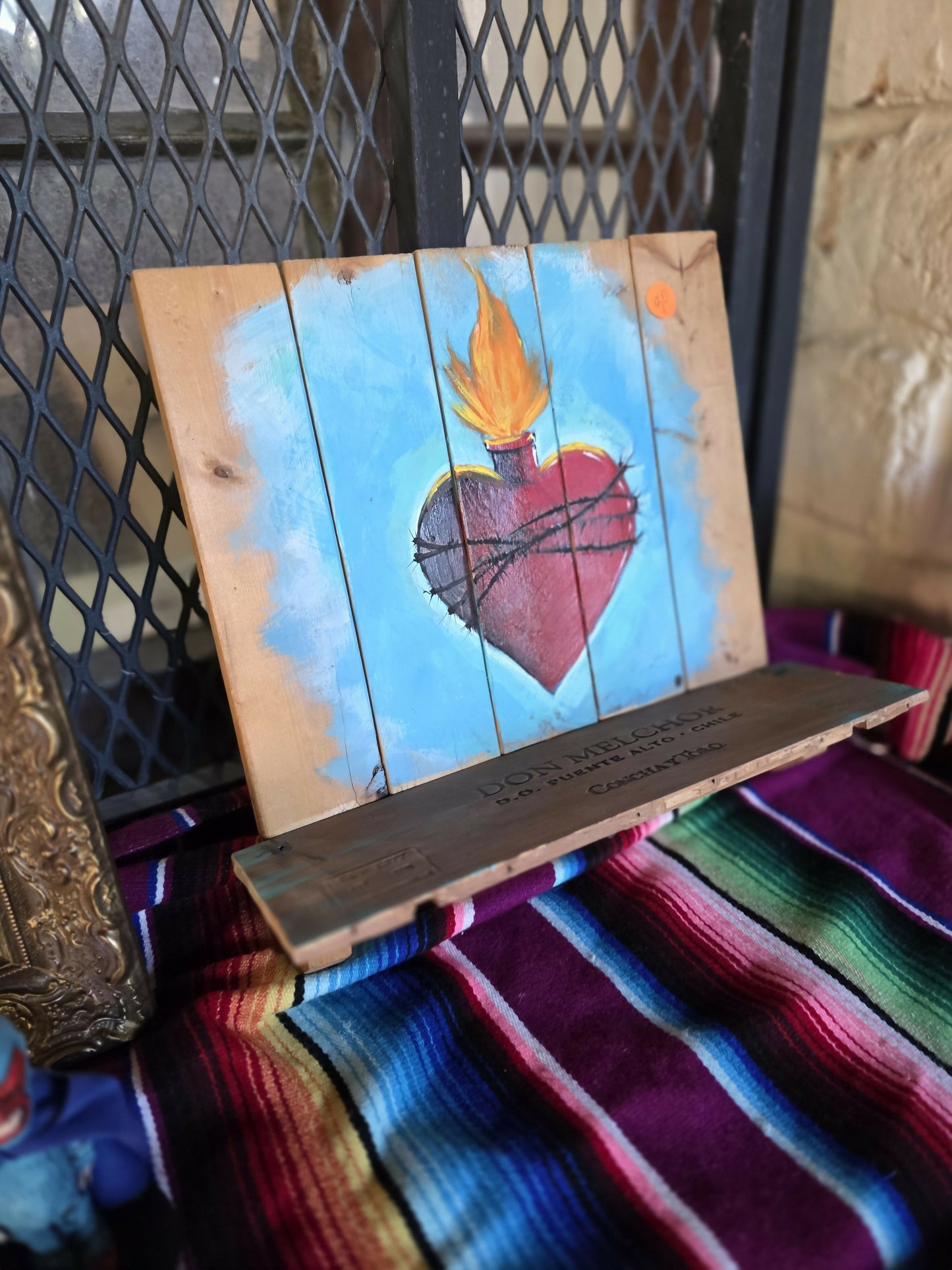 Sacred heart shelf