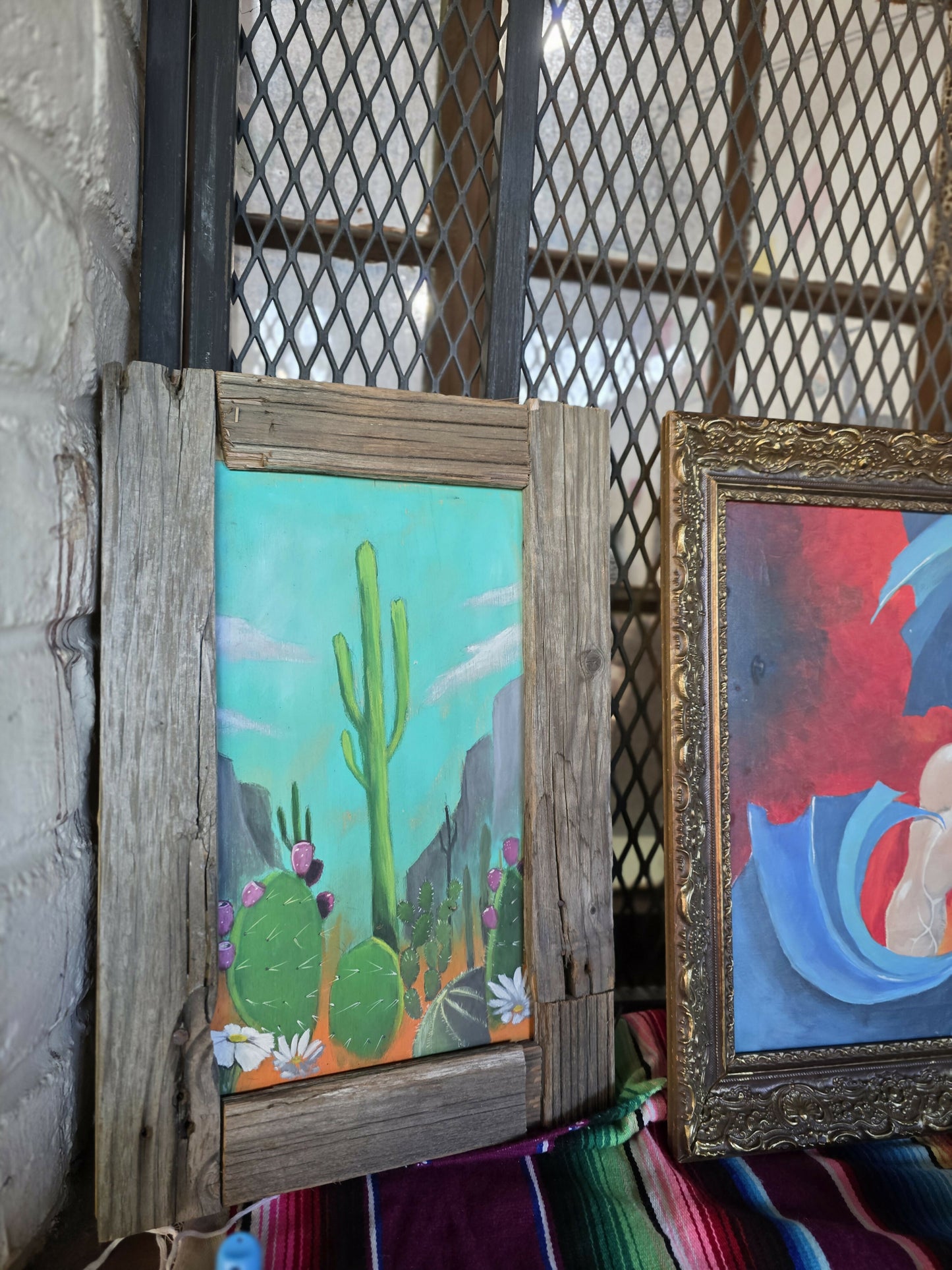 Cactus painting