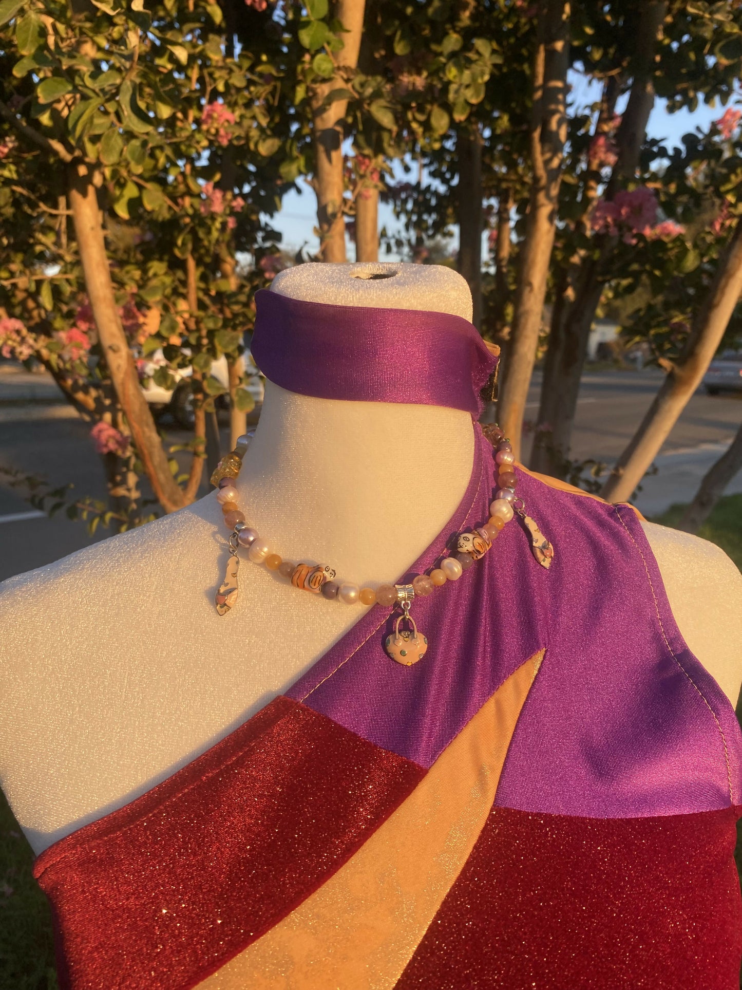 Celestialtings dog purse shoes necklace