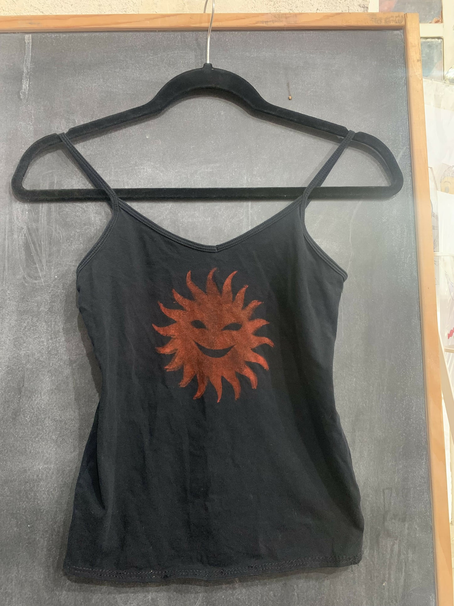 Sun spaghetti strap shirt