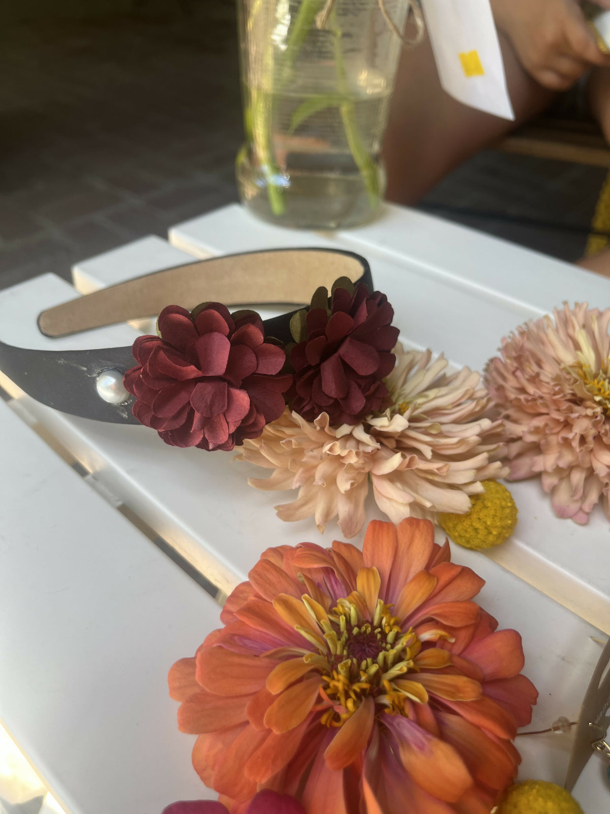 Charlie flower headband