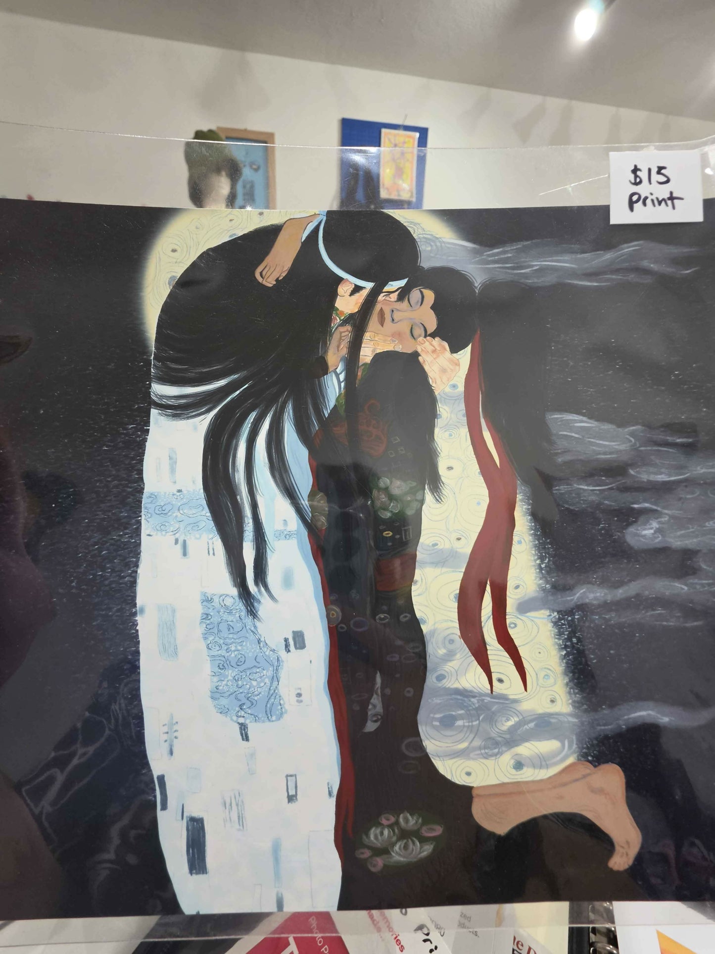 The kiss wangxian