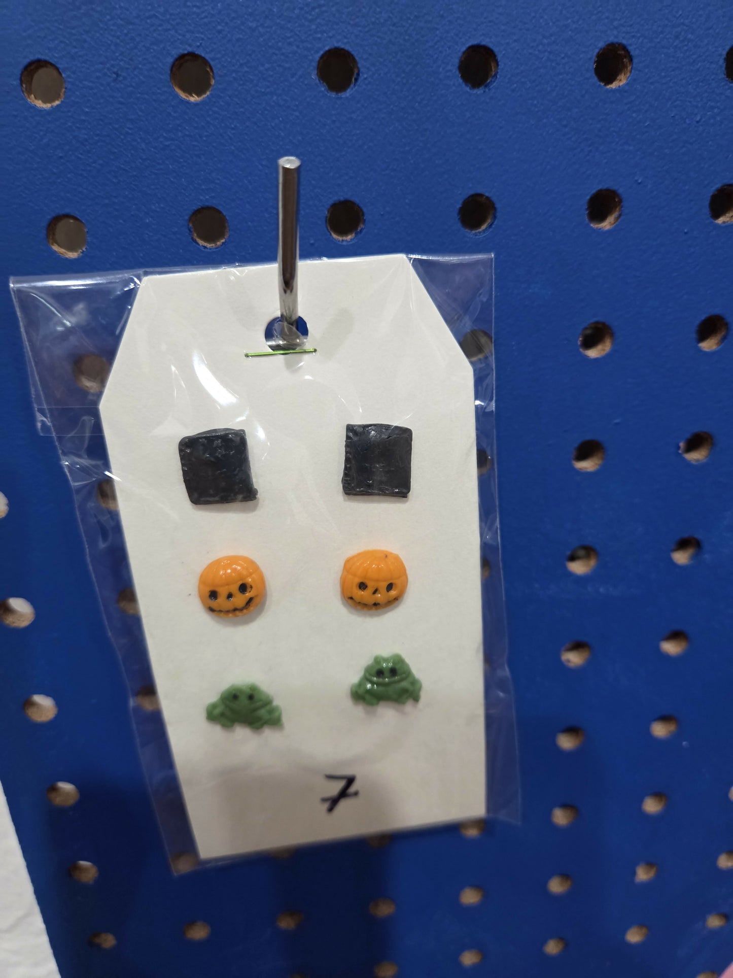 Set aretes stud Halloween