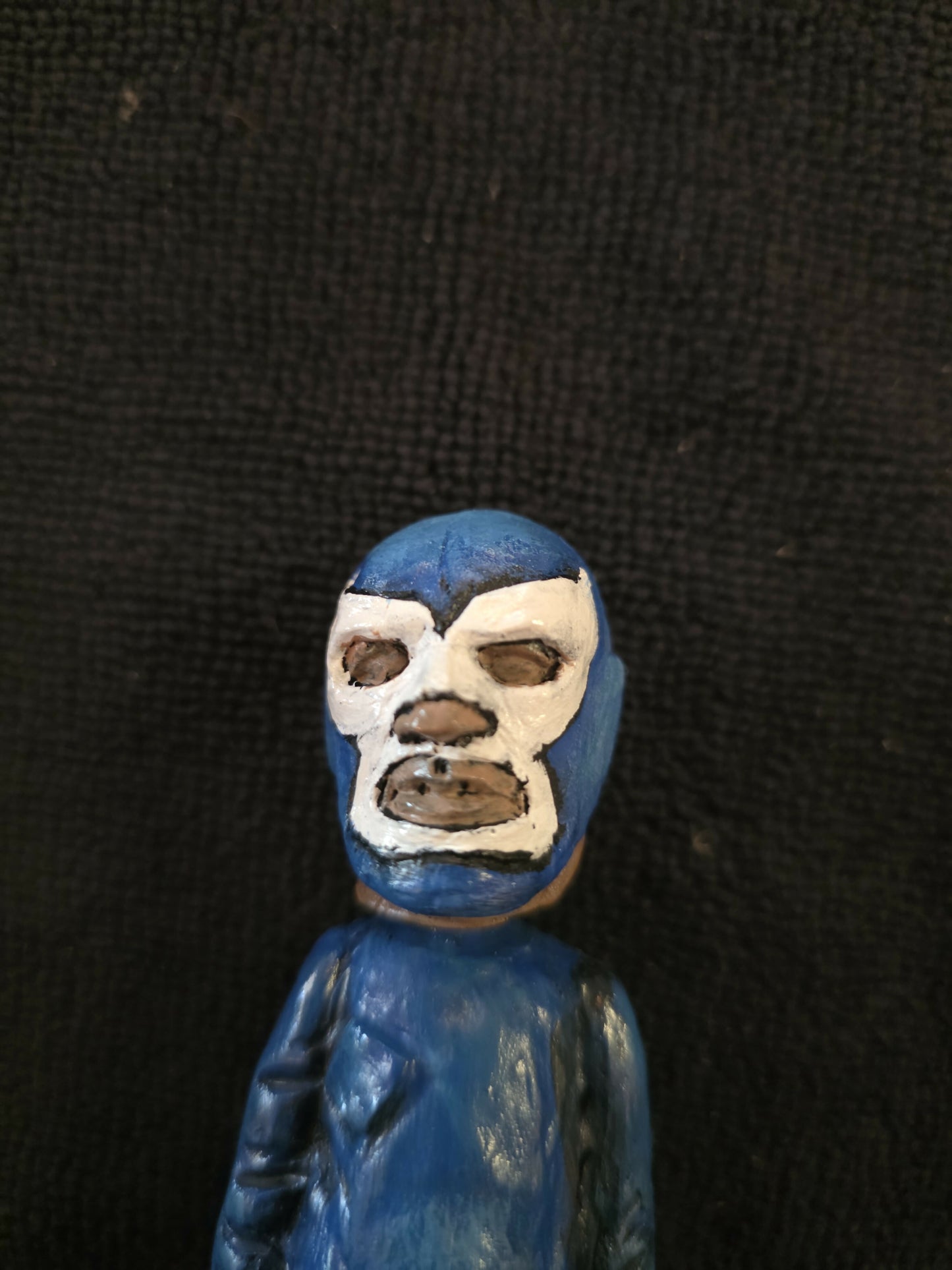 Mini luchador the Blue Demon