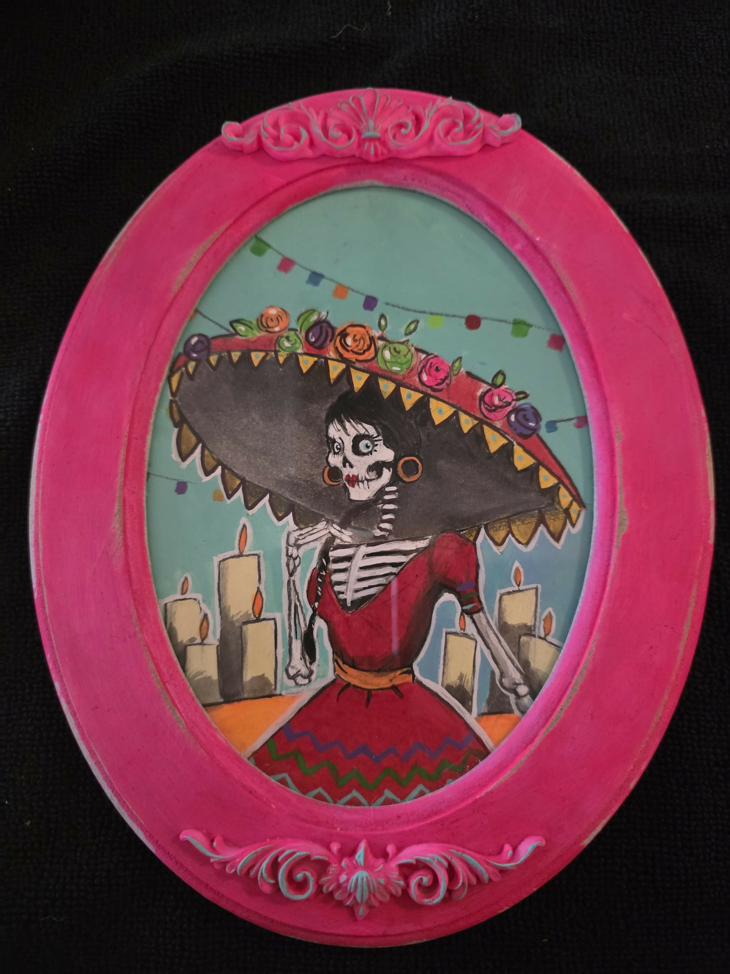 La Catrina painting