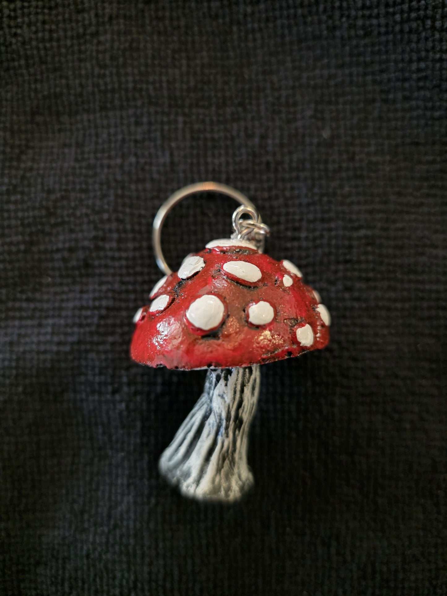 Mushroom Keychain