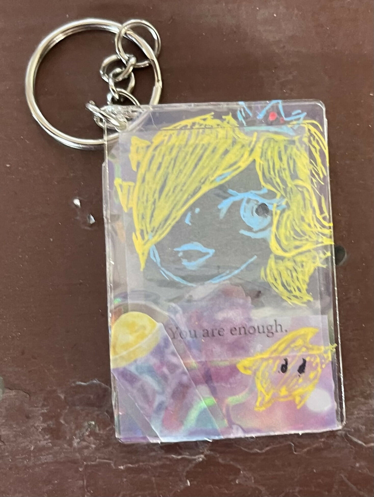 Keychains collage beetle juice Winnie baymax Alice Rosalina