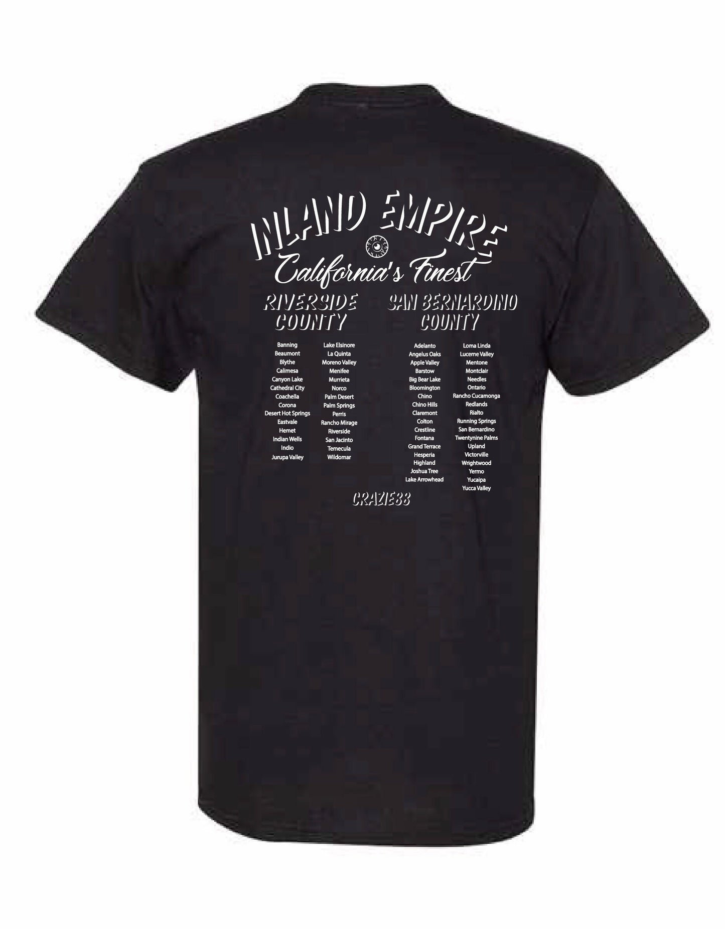 Black Inland Empire Tee