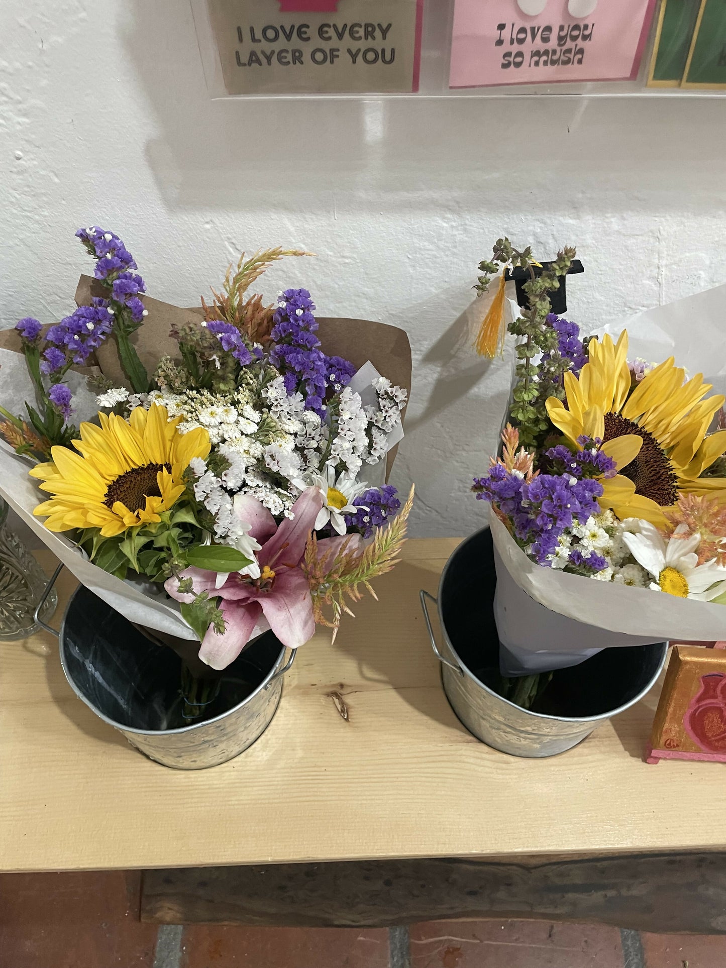 Discounted Graduation Flower bouquets