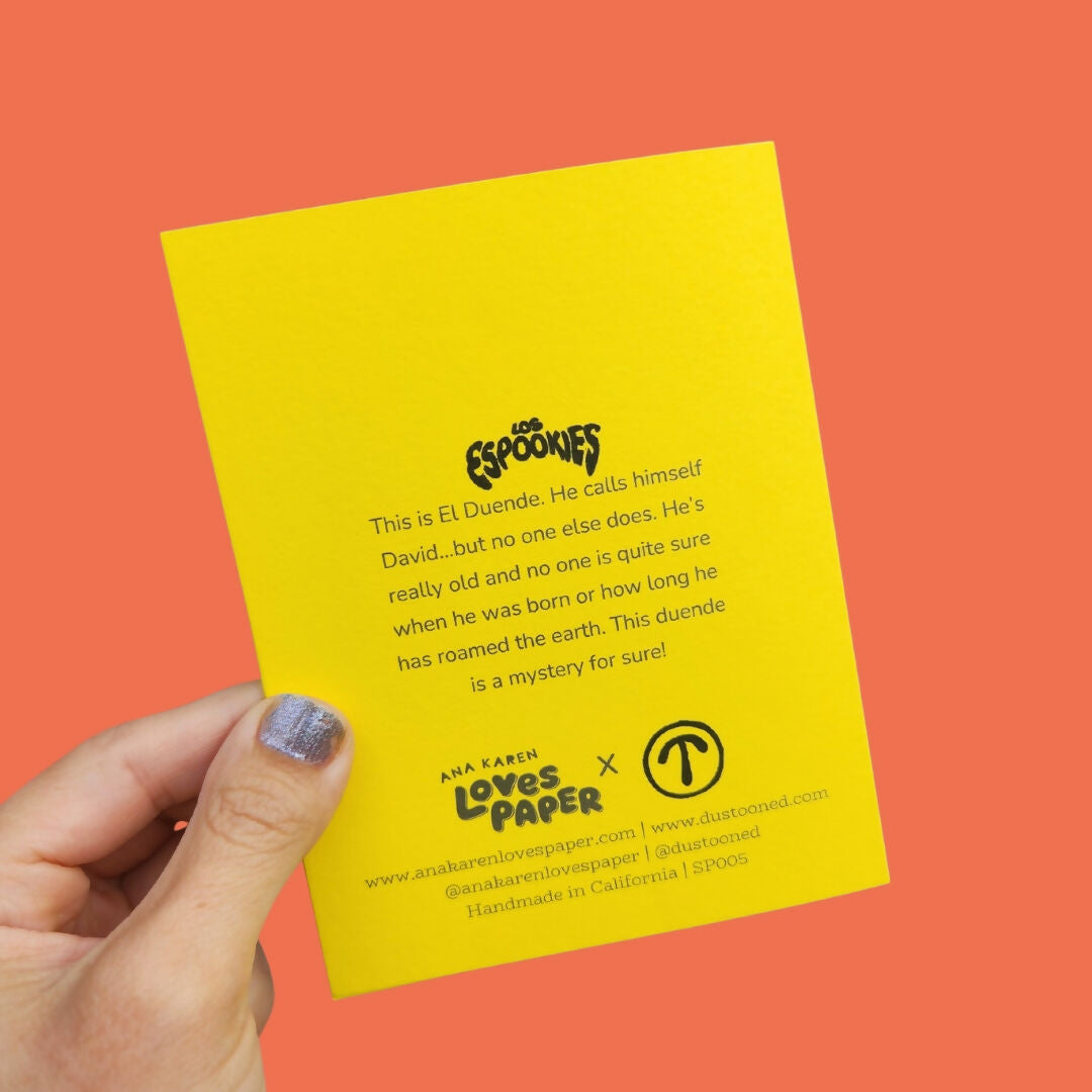 El Duende Los Espookies Handmade Card