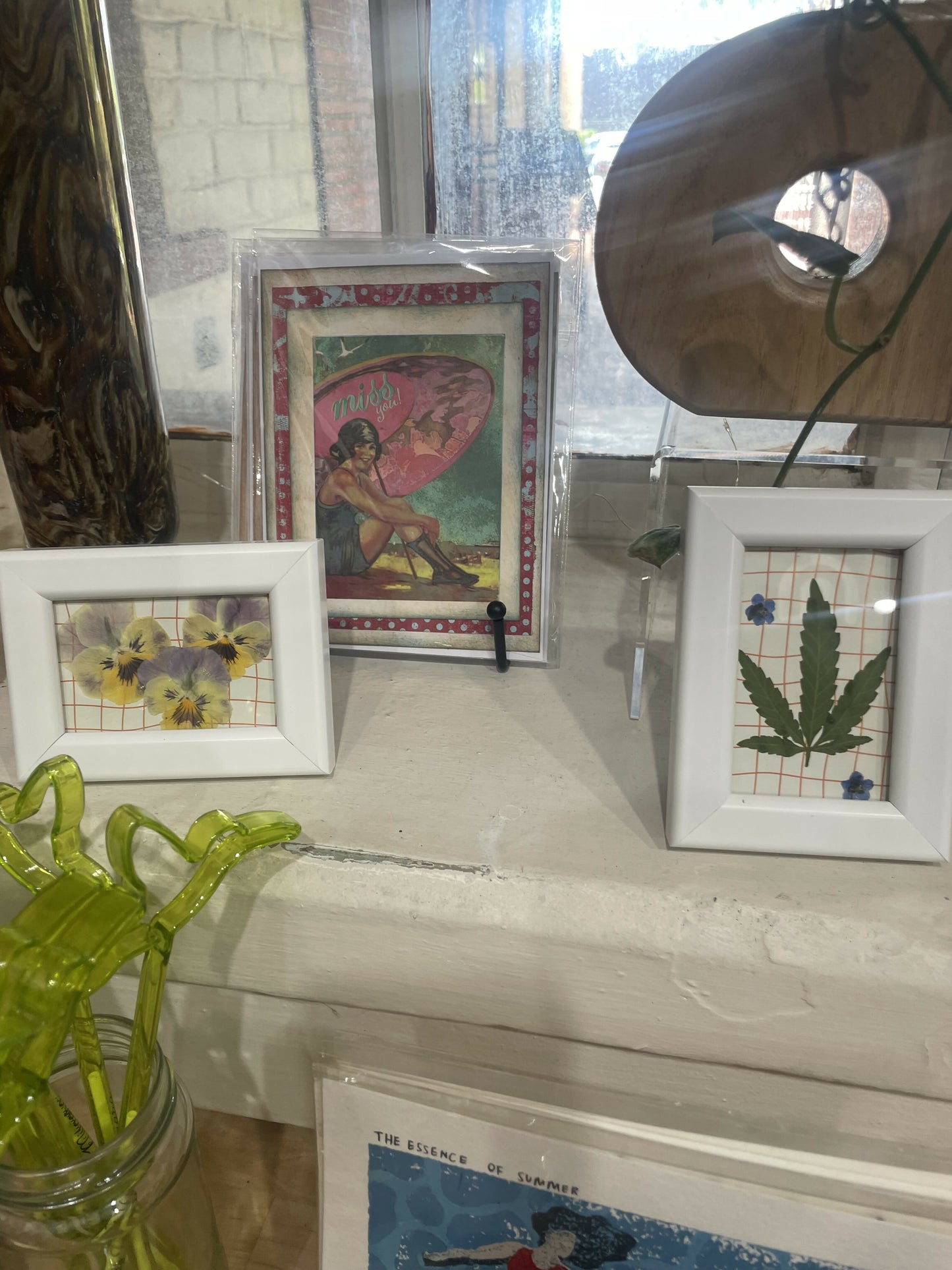 Framed flowers