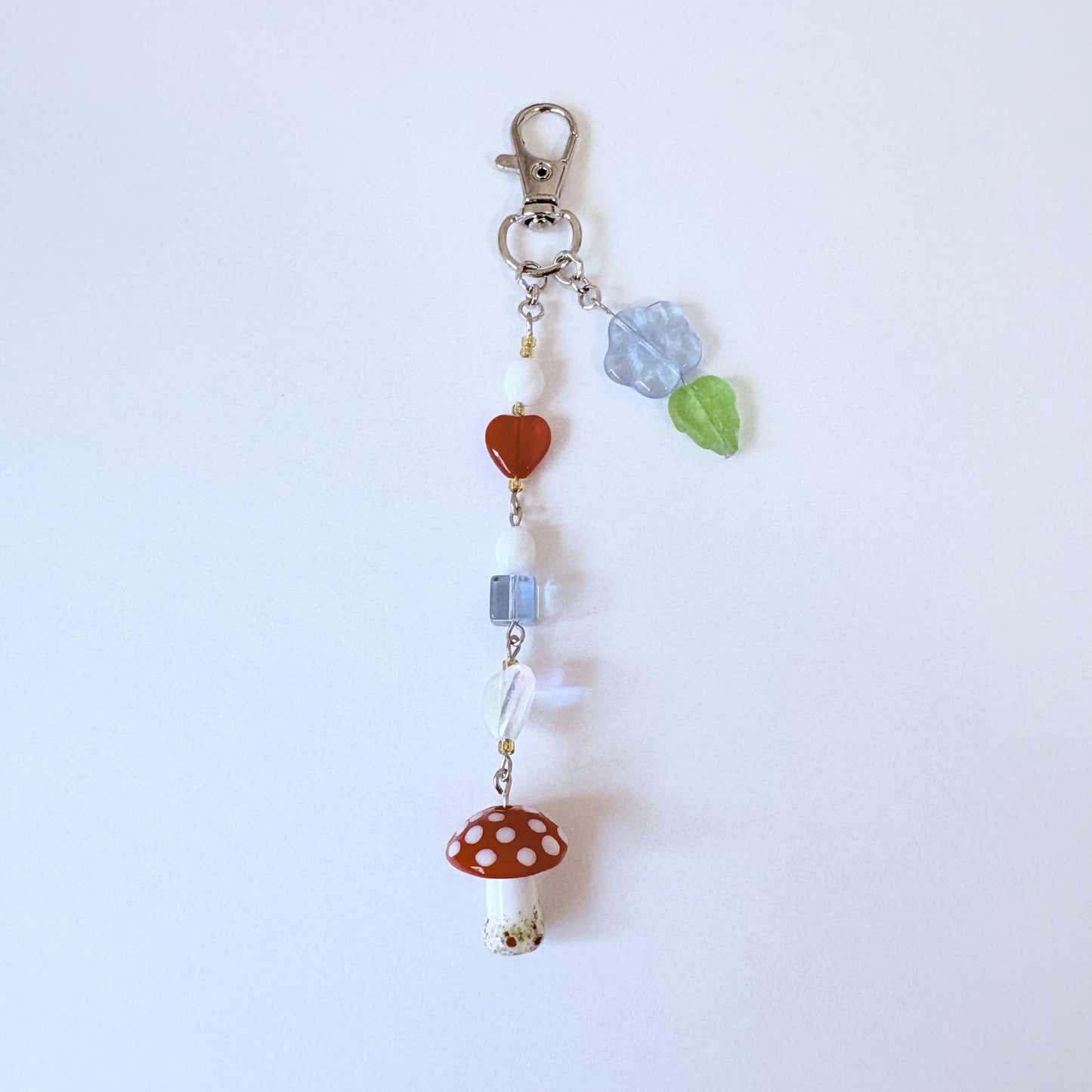 Mushroom keychain