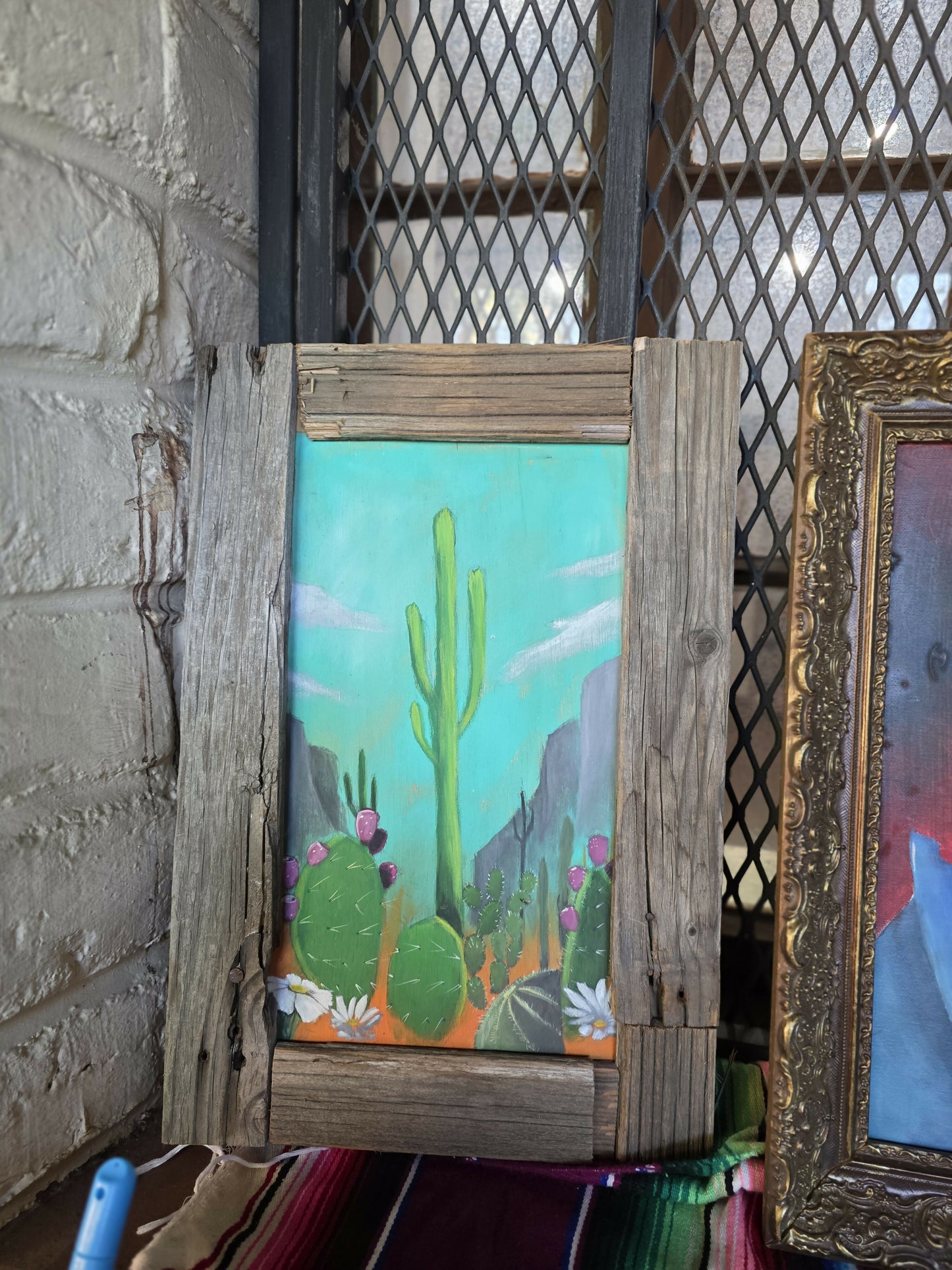 Cactus painting
