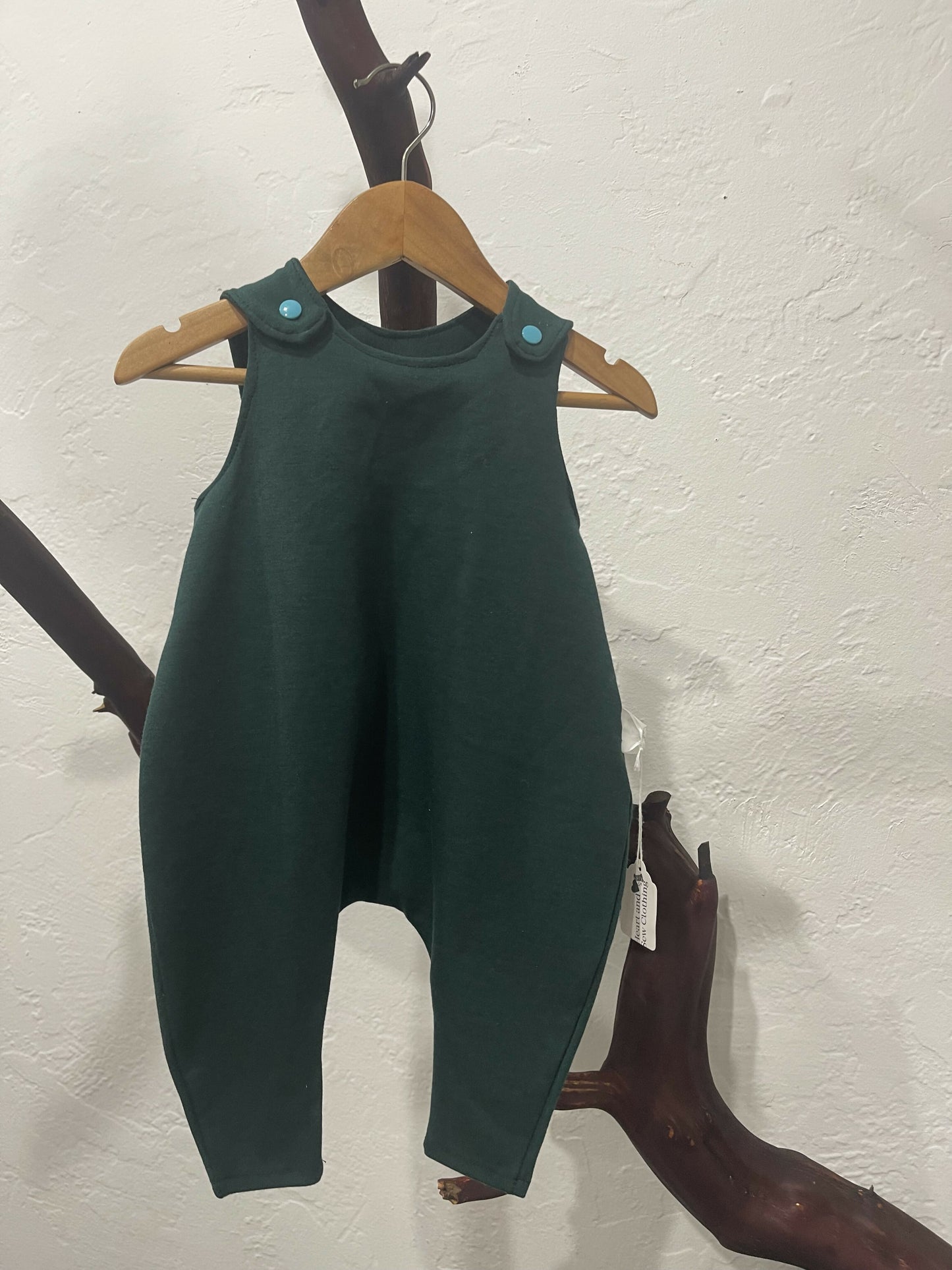 Green romper pant newborn -3 months