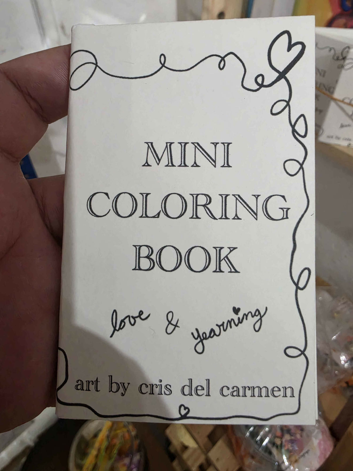 mini coloring book del carmen