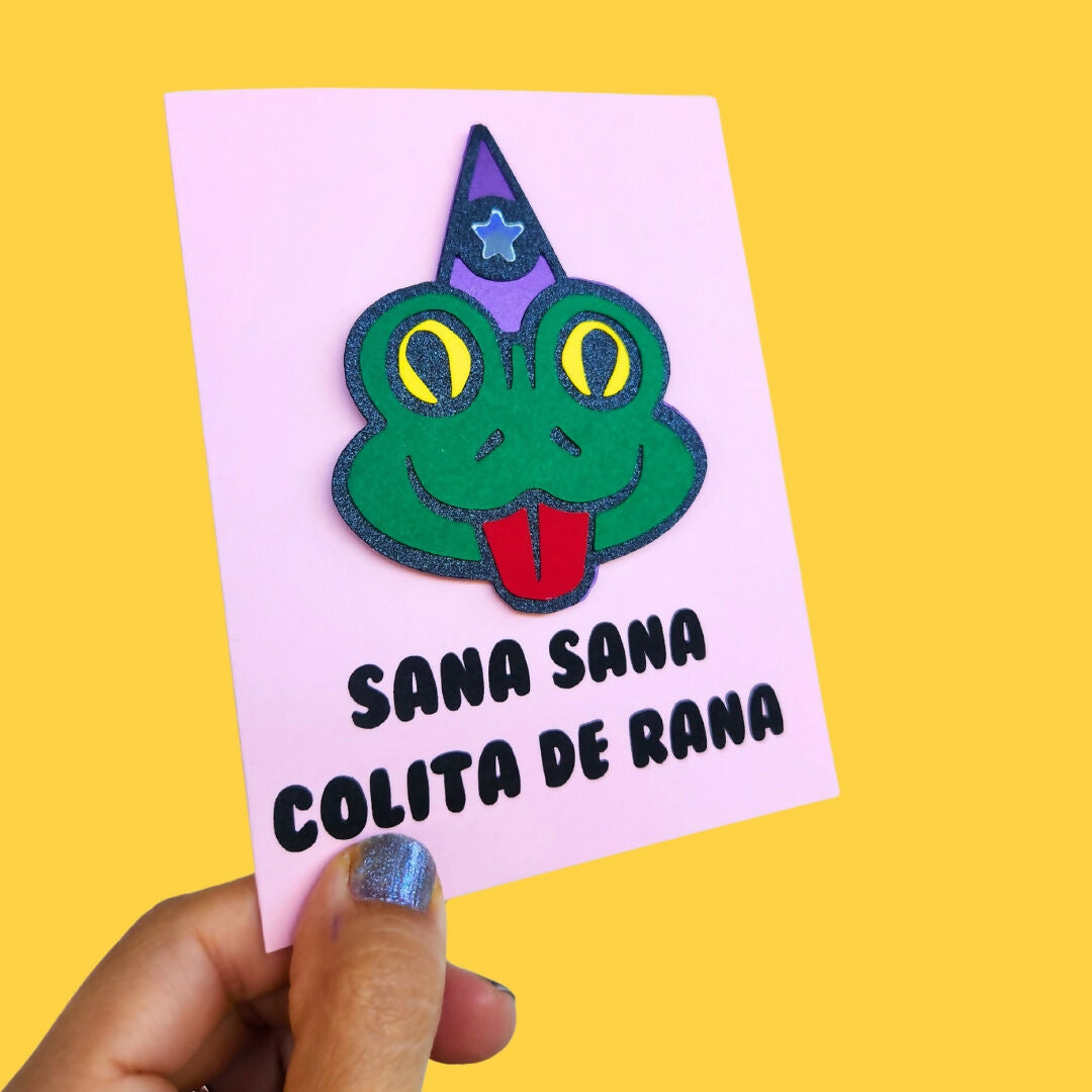 Sana Sana Los Espookies Handmade Card