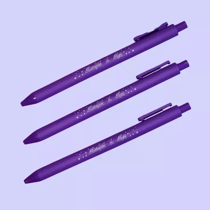 Manifest It Mija Black Ink Pen