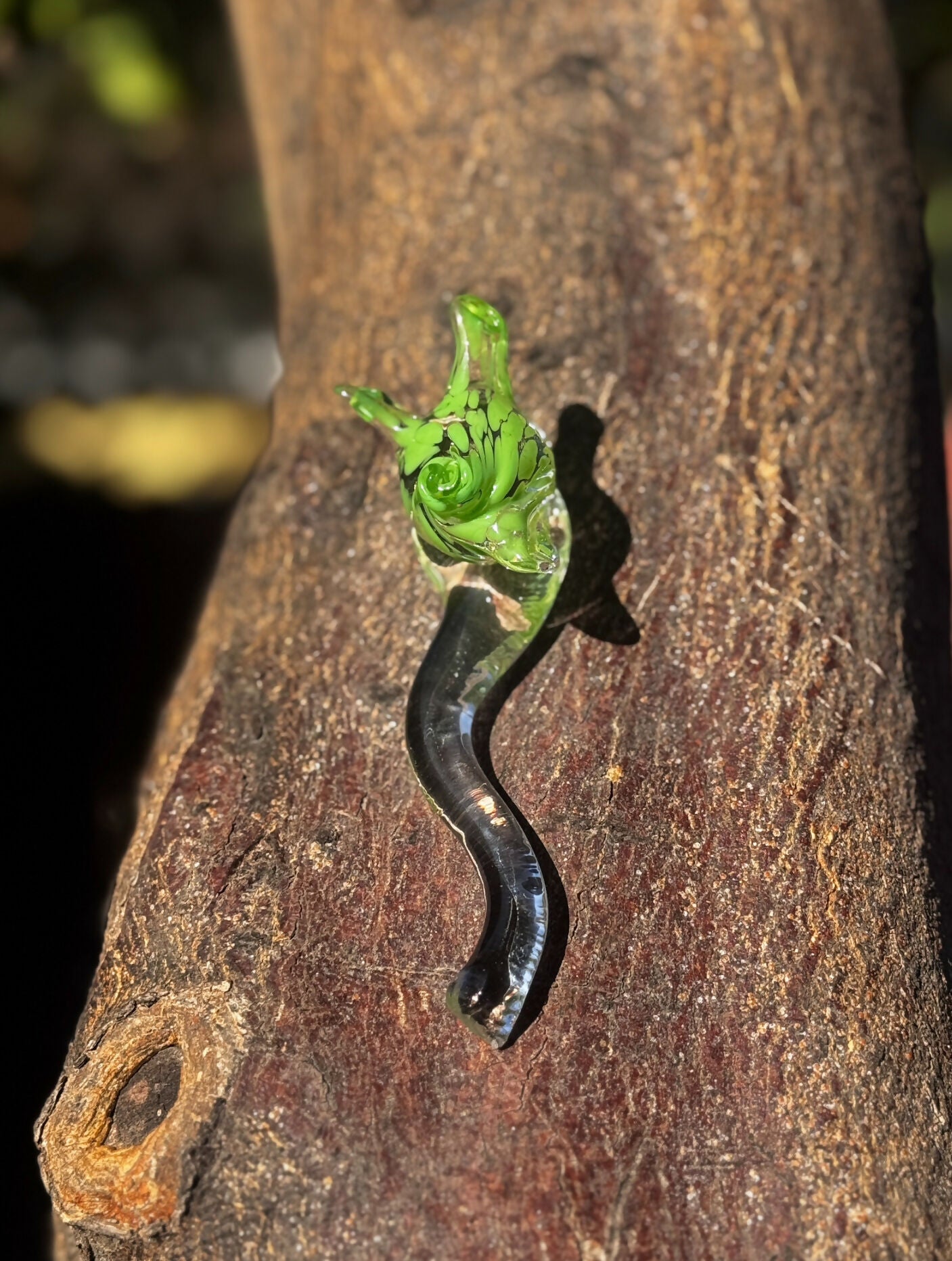 Miniature Glass Snail