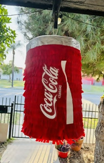 Coca Cola Can Inspired Piñata