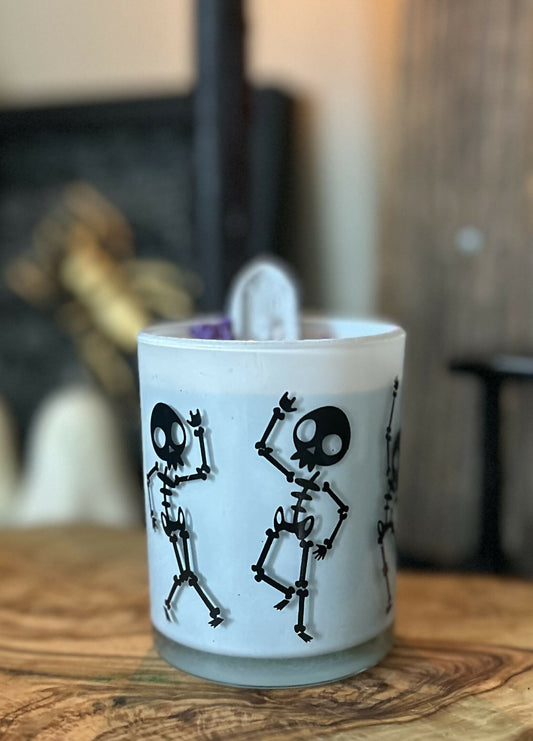 Dancing Skeletons Candle