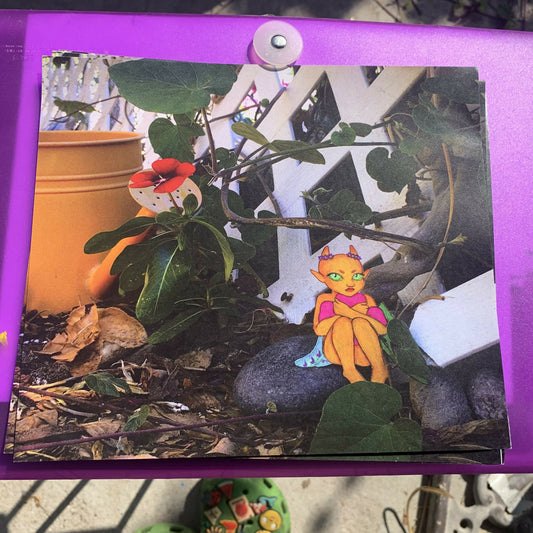 Orange Garden Demon Fairy