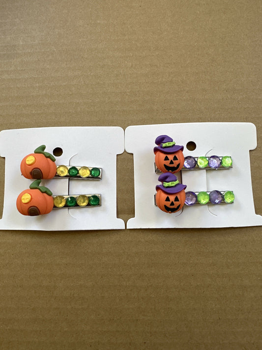Halloween clip pair