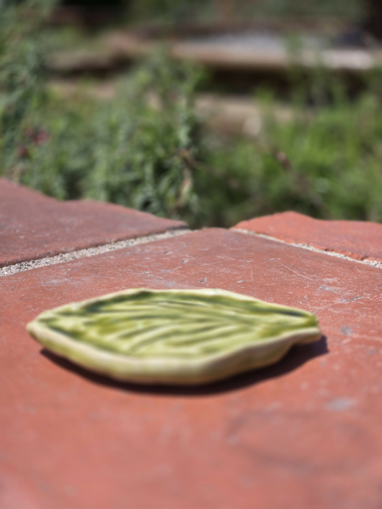 Green Leaf Soap Dish