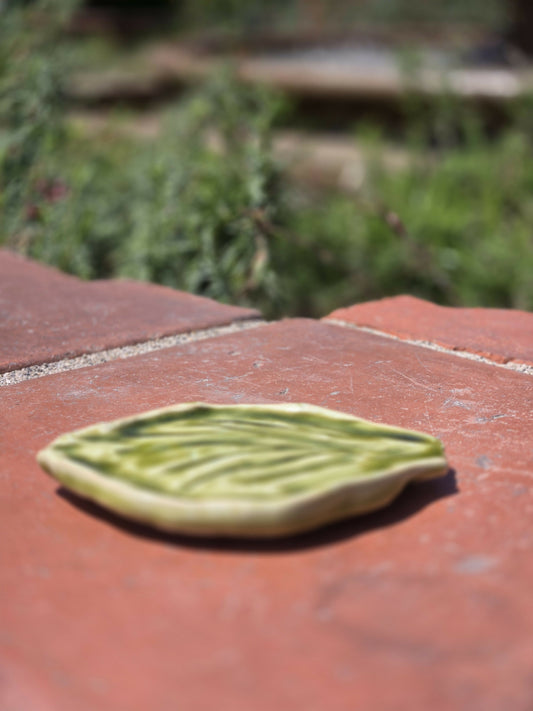 Green Leaf Soap Dish