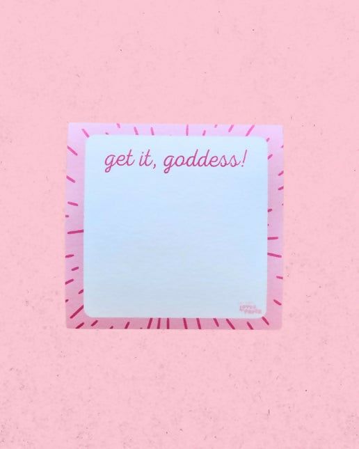 Get It Goddess 3x3 Post-It Notes