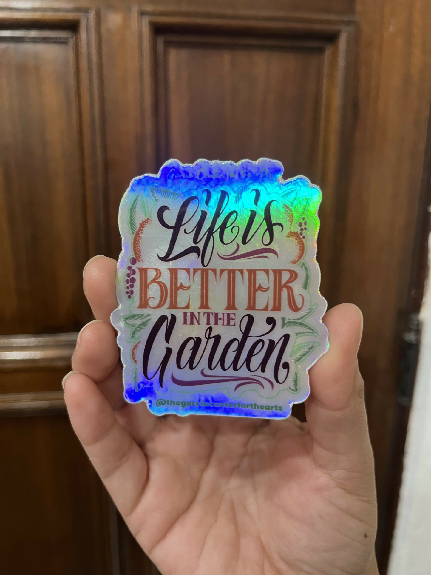 In the Garden Sticker