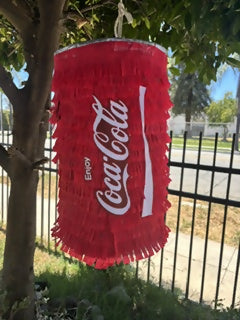 Coco Cola Can Piñata